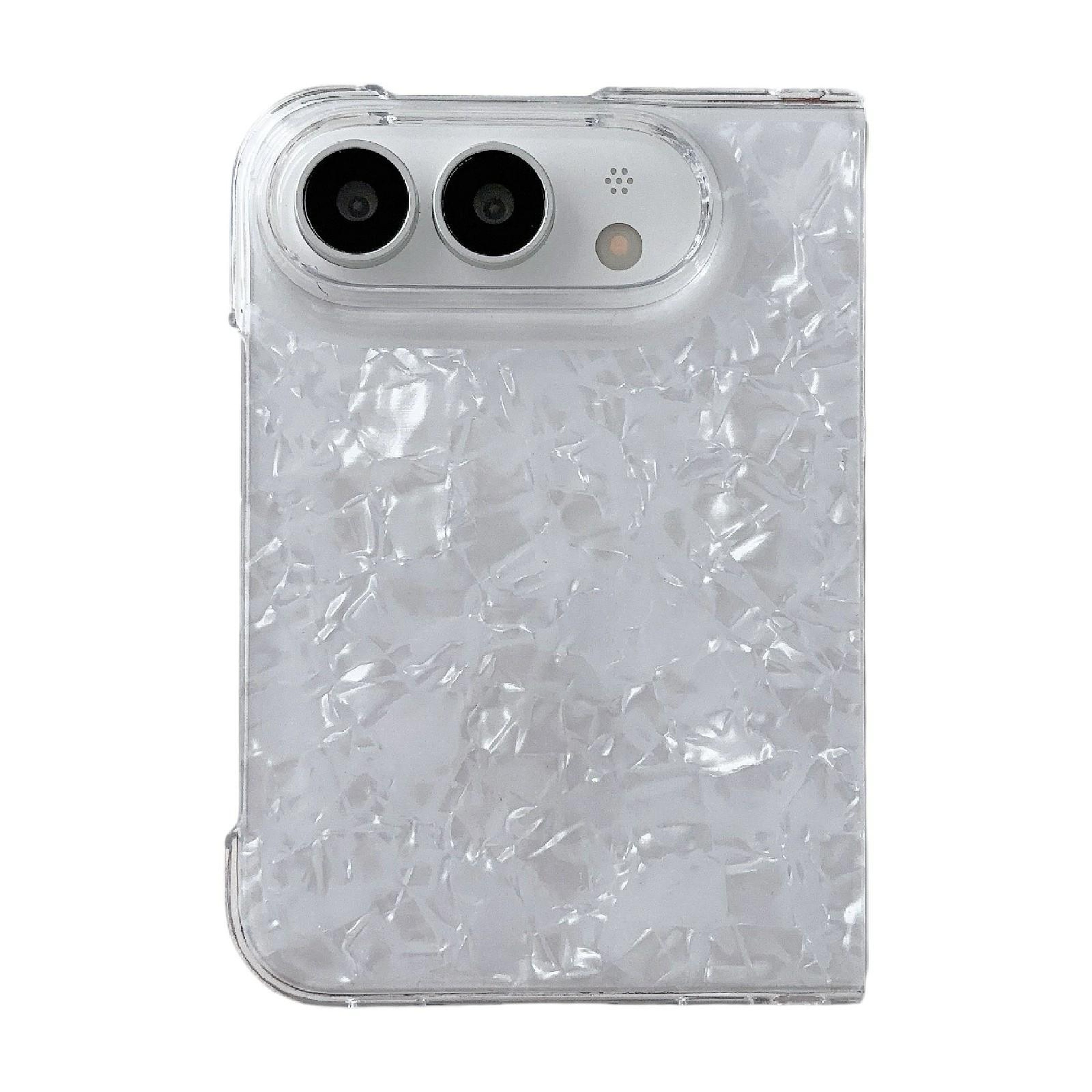 Colorful White iPhone Duo Slim Hard PC Protective Case with Raised Edges – view 7