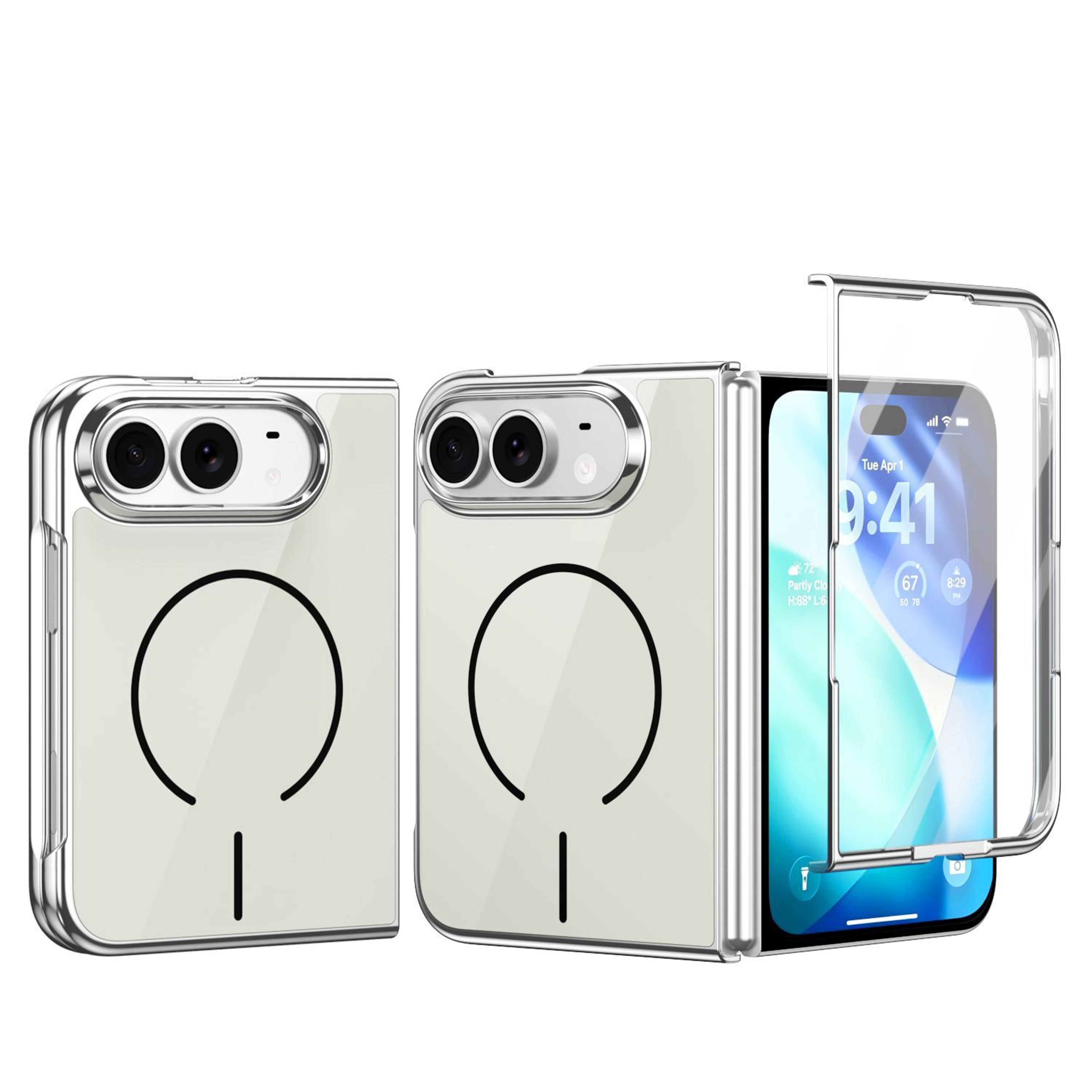 iPhone Duo Magnetic Glass Case with Scratch Resistant 360 Protection – view 8