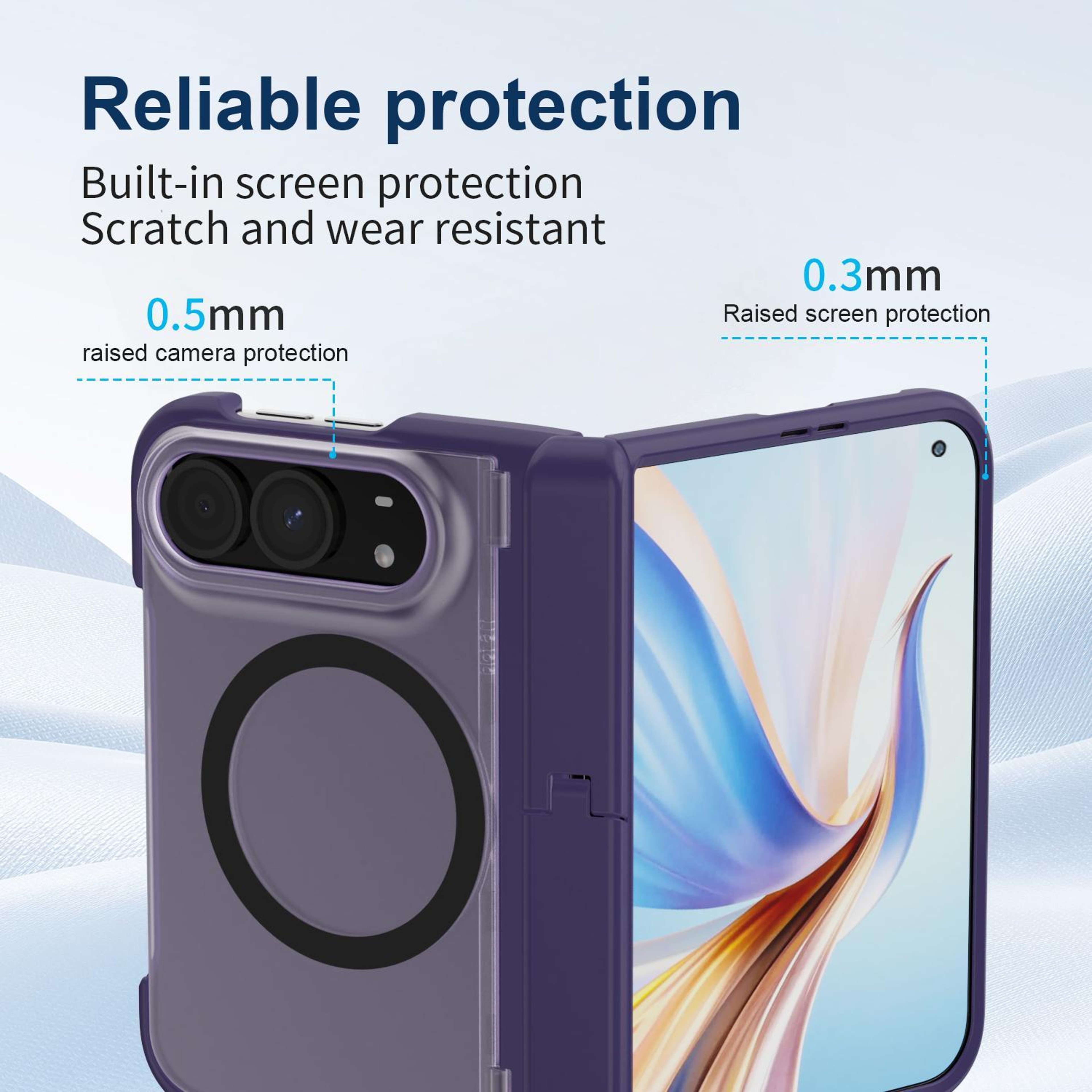 iPhone Duo Magnetic Case with Stand and Integrated Screen Protection – view 8