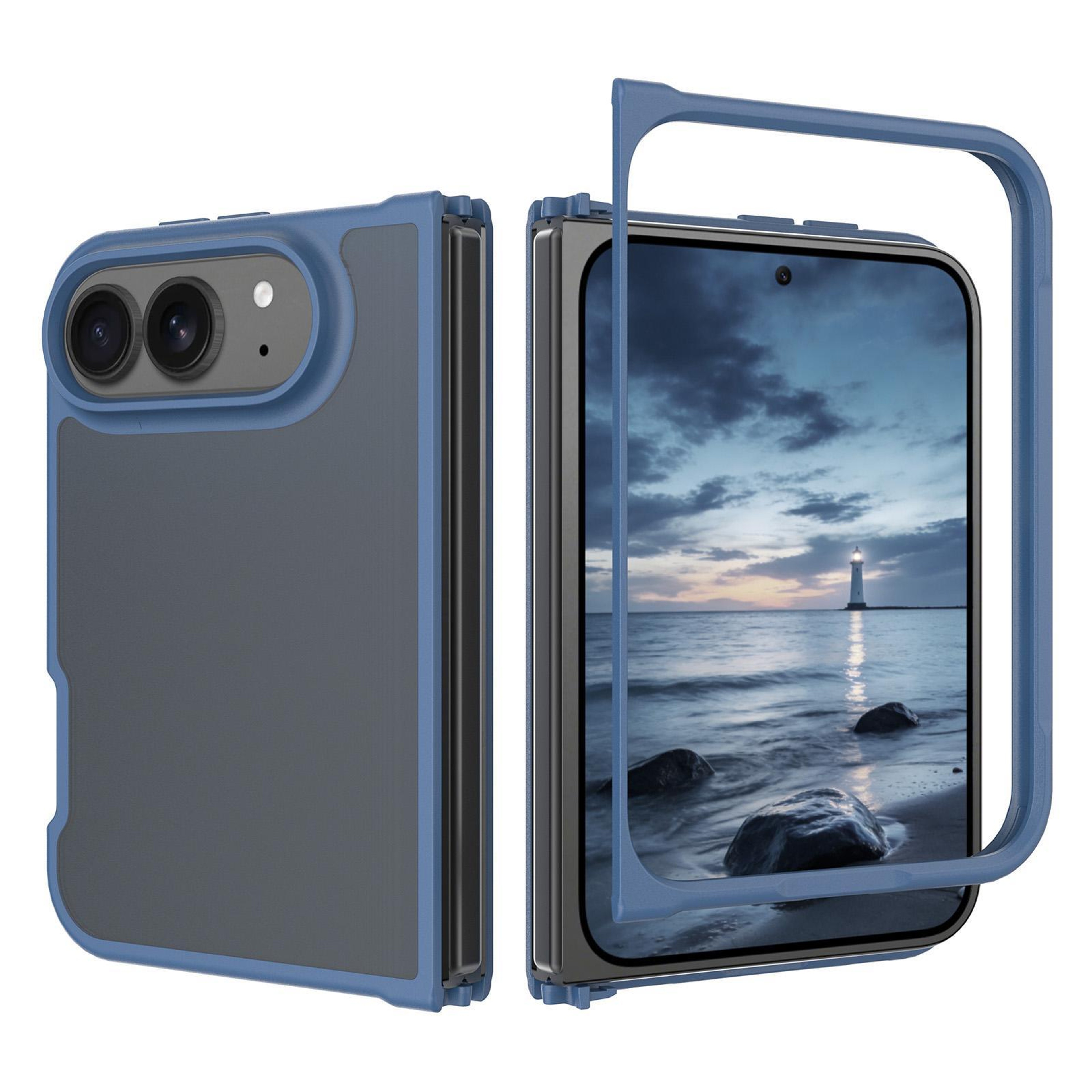 iPhone Duo Case with Skin Feel Contrast Color TPU PC Hybrid Protection – view 10