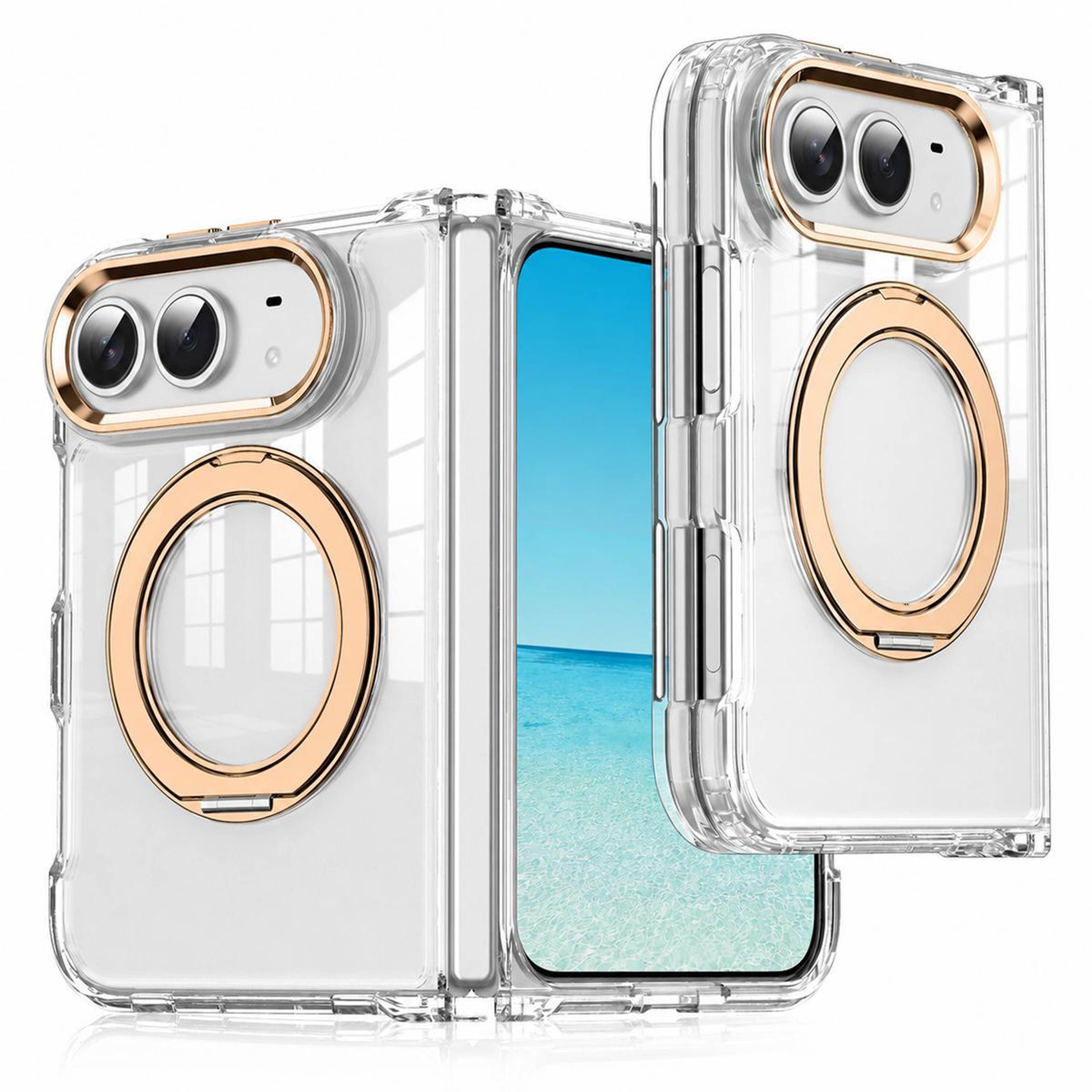 XDcase Clear Magnetic iPhone Duo Case with 360° Rotating Stand – view 11