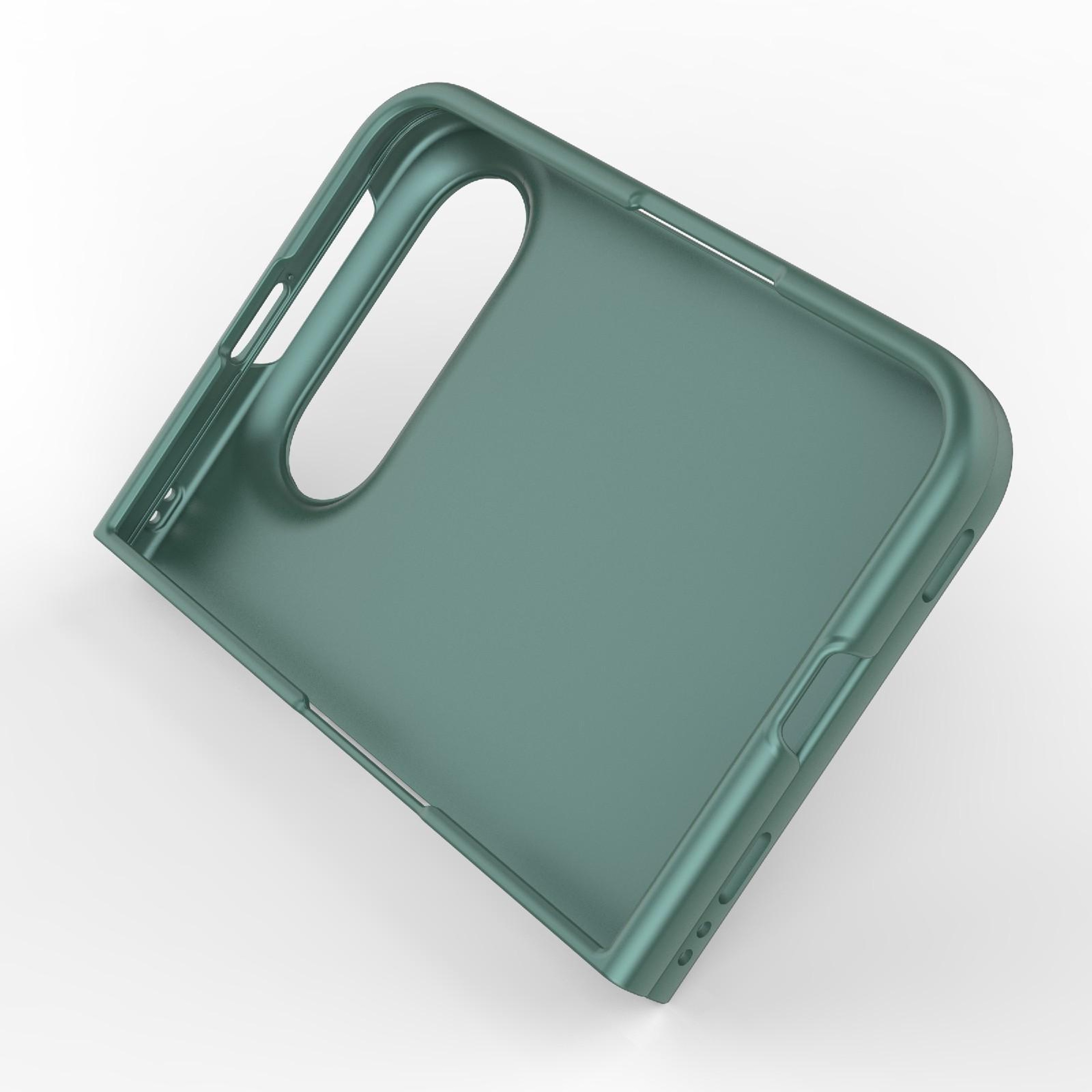 iPhone Duo Shockproof PC Protective Case Magic Shield Fold Dark Green – view 9