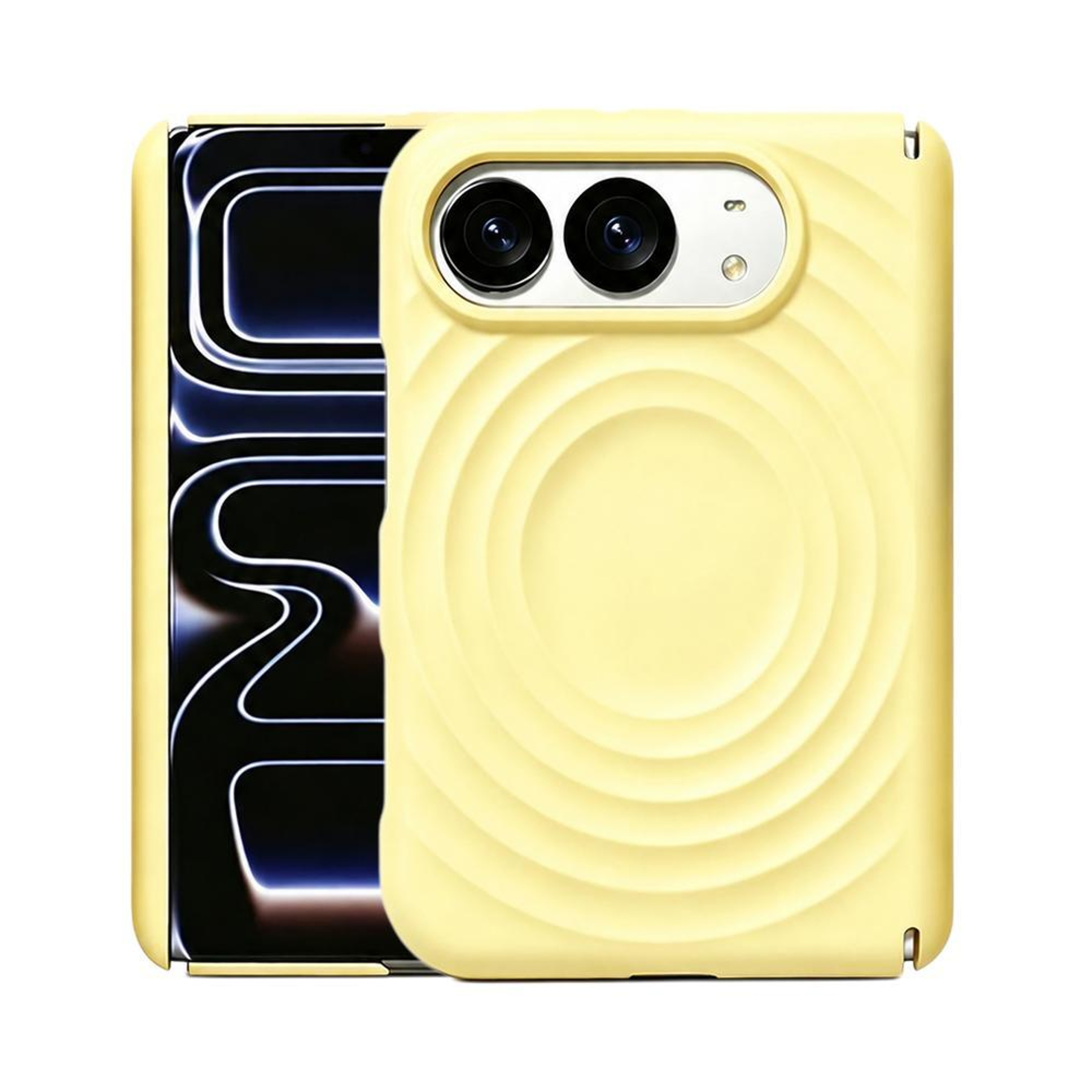 Duo Dual Axis Magnetic iPhone Case with Liquid Silicone Wave Design and Adjustable Stand – view 14
