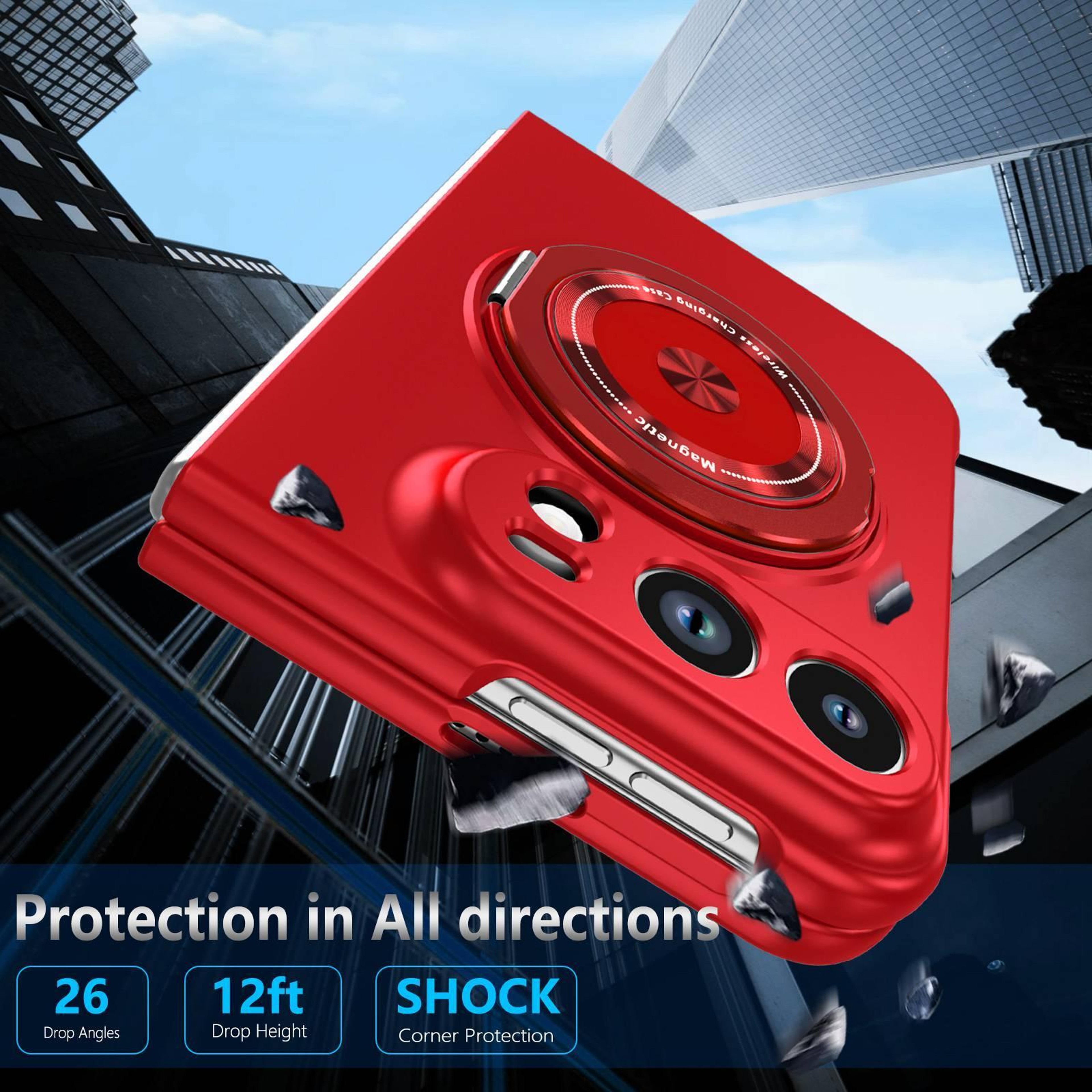 IPhone Duo MagSafe IPhone Case With 360 Rotating Ring Stand And Shockproof Slim Protection 1