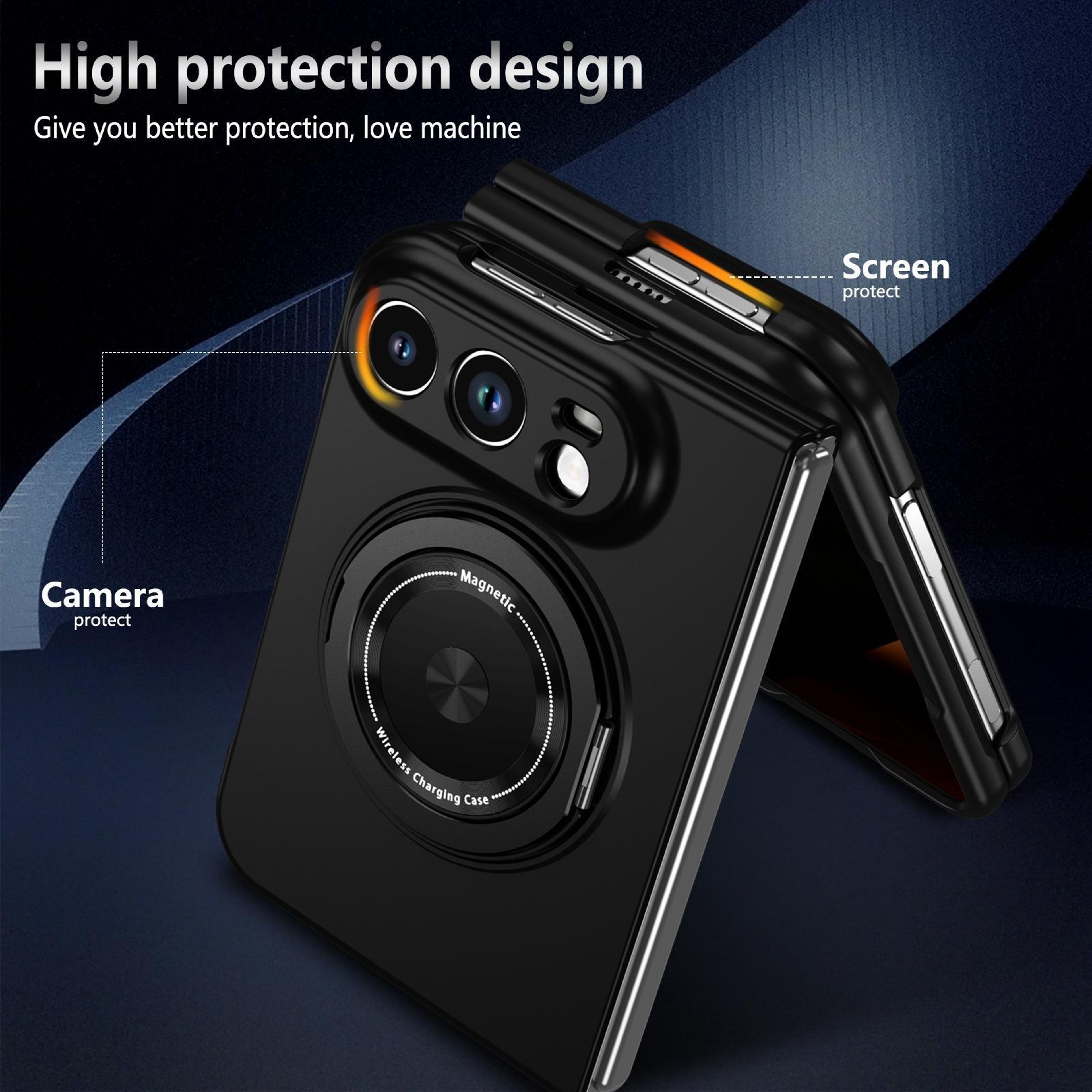iPhone Duo Magnetic Case with 360 Rotating Foldable Stand – view 6