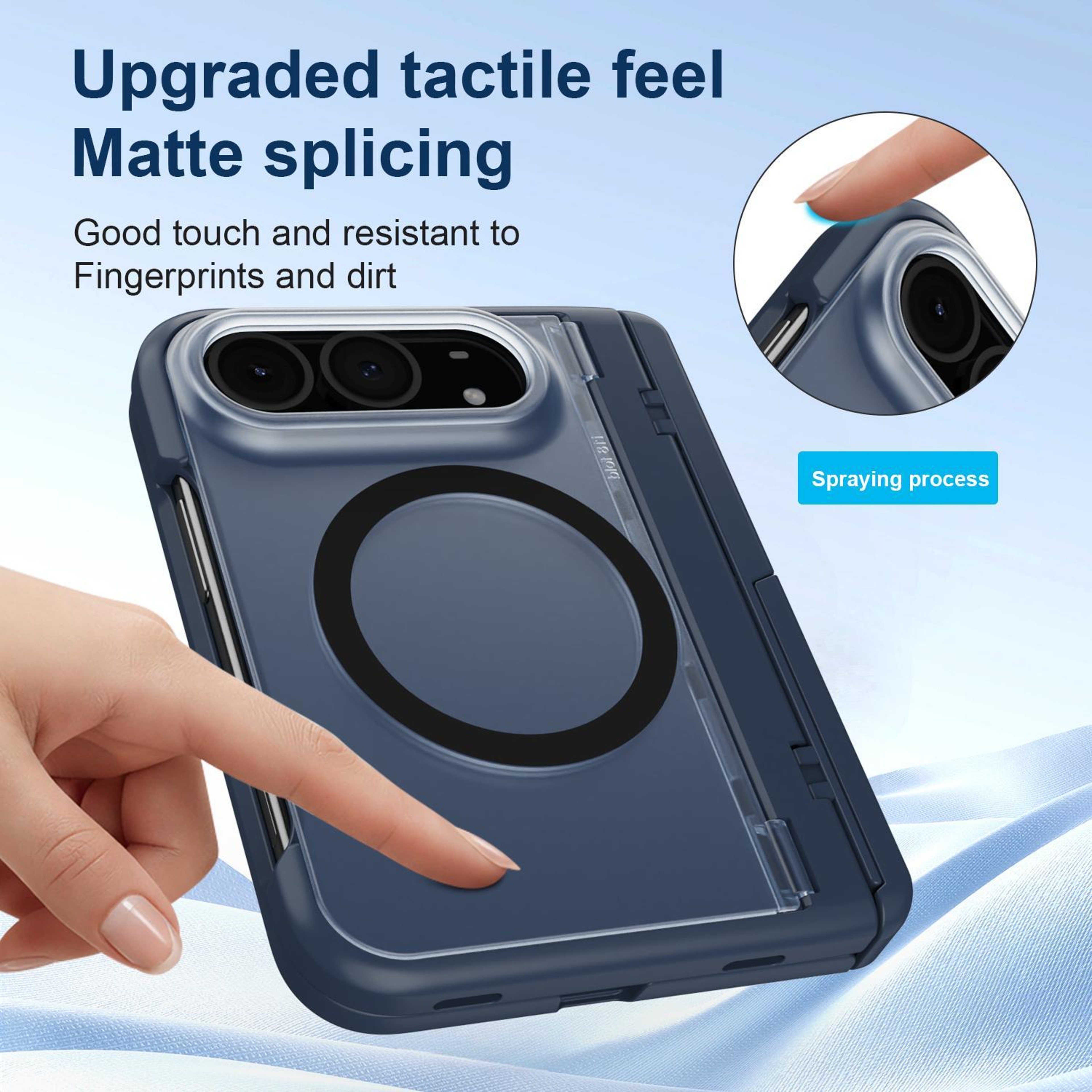 iPhone Duo Magnetic Case with Integrated Stand and Soft-Touch Full-Body Protection – view 7