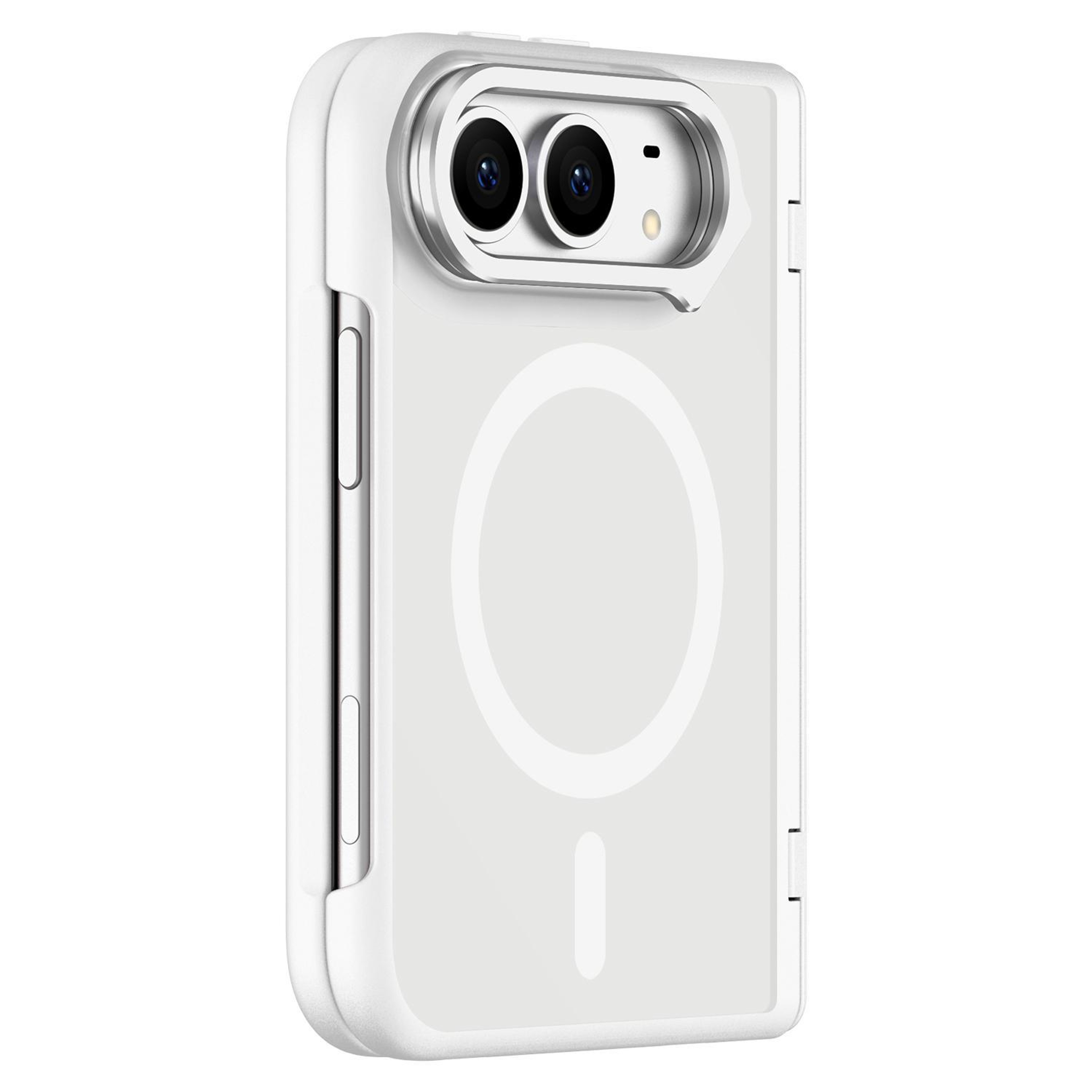 Magnetic Full Coverage Phone Case for iPhone Duo with Tempered Glass Screen Protector and Rotating Stand – view 4