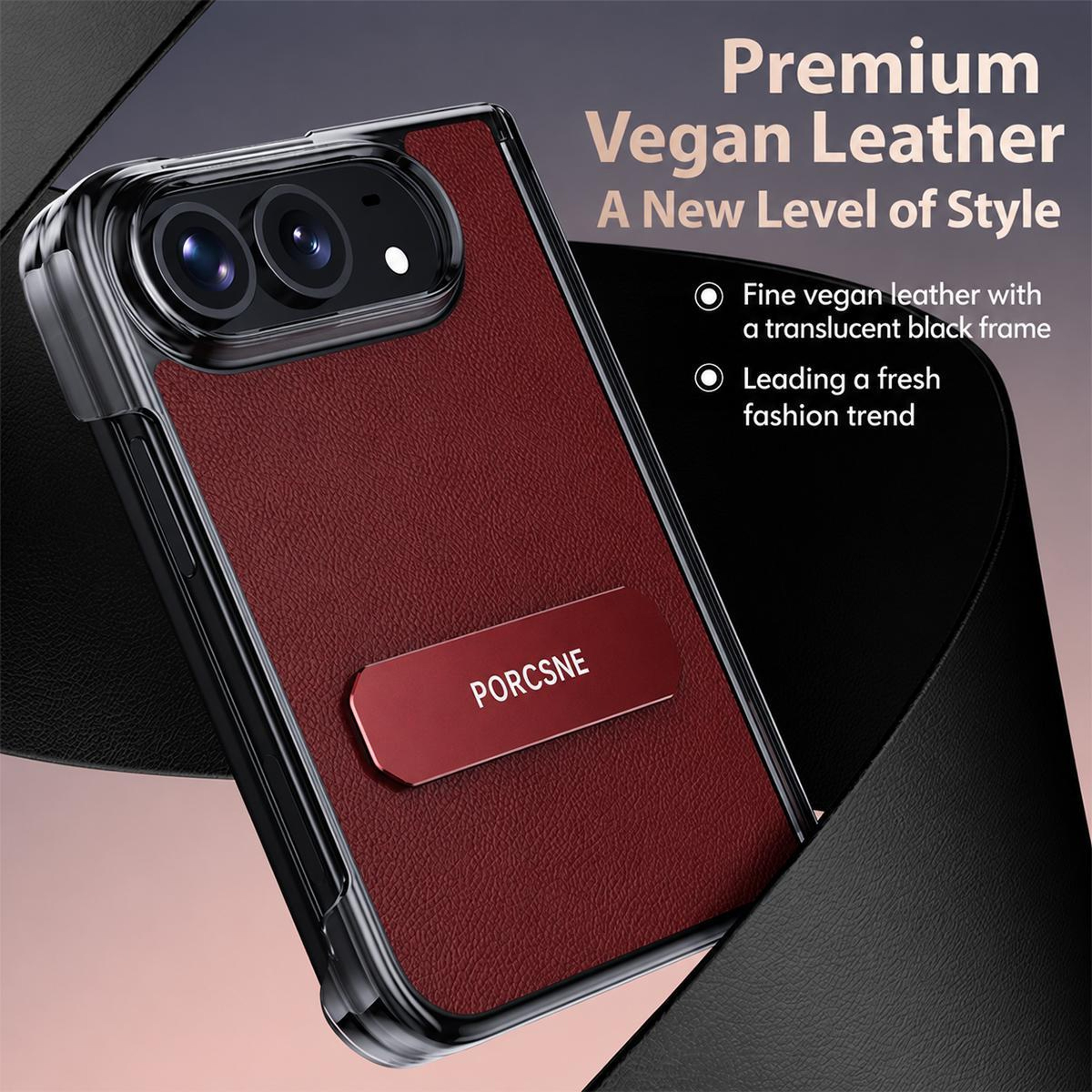 iPhone Duo Dual-Hinge Case with 270° Rotating Metal Kickstand – view 9