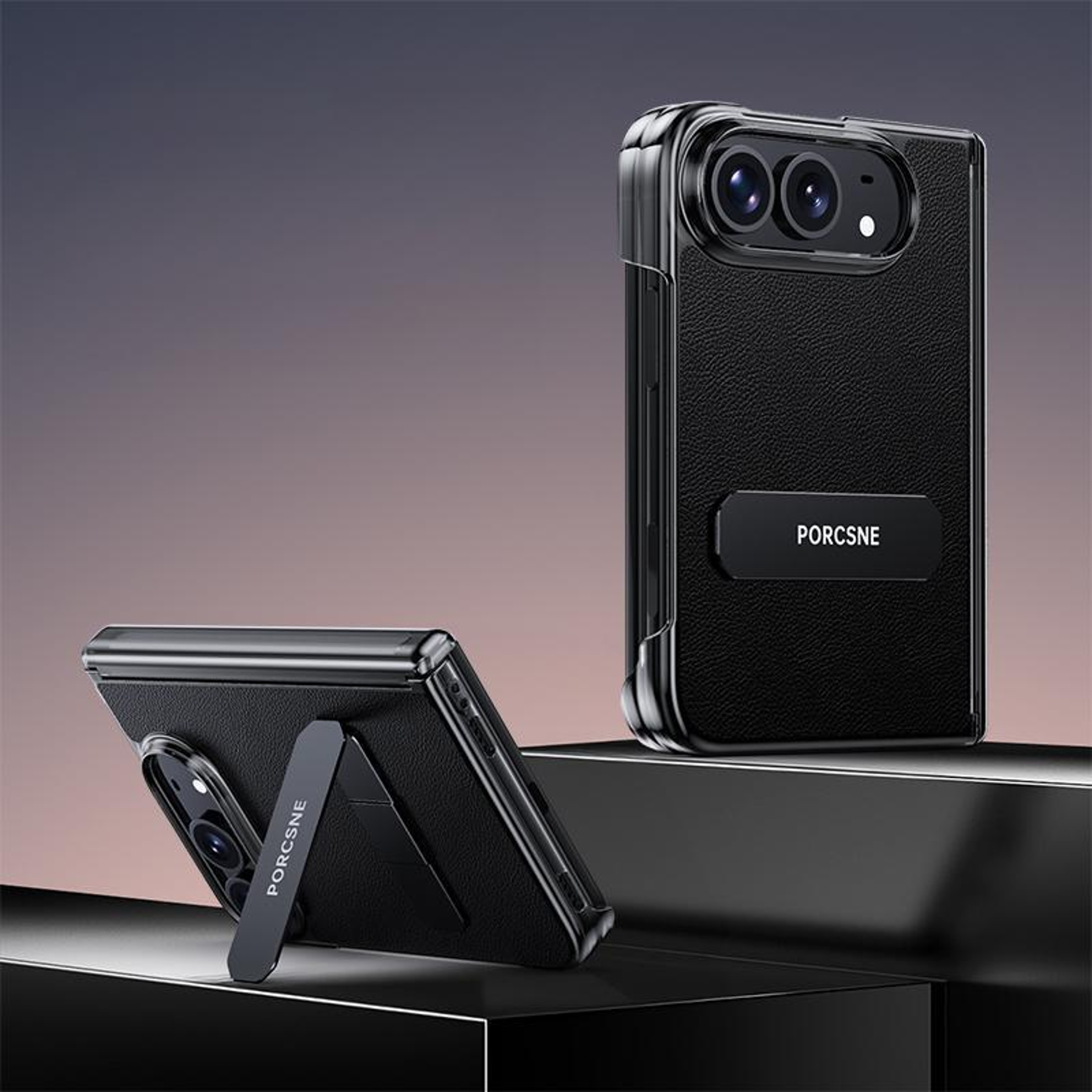 iPhone Duo Dual-Hinge Case with 270° Rotating Metal Kickstand – view 16