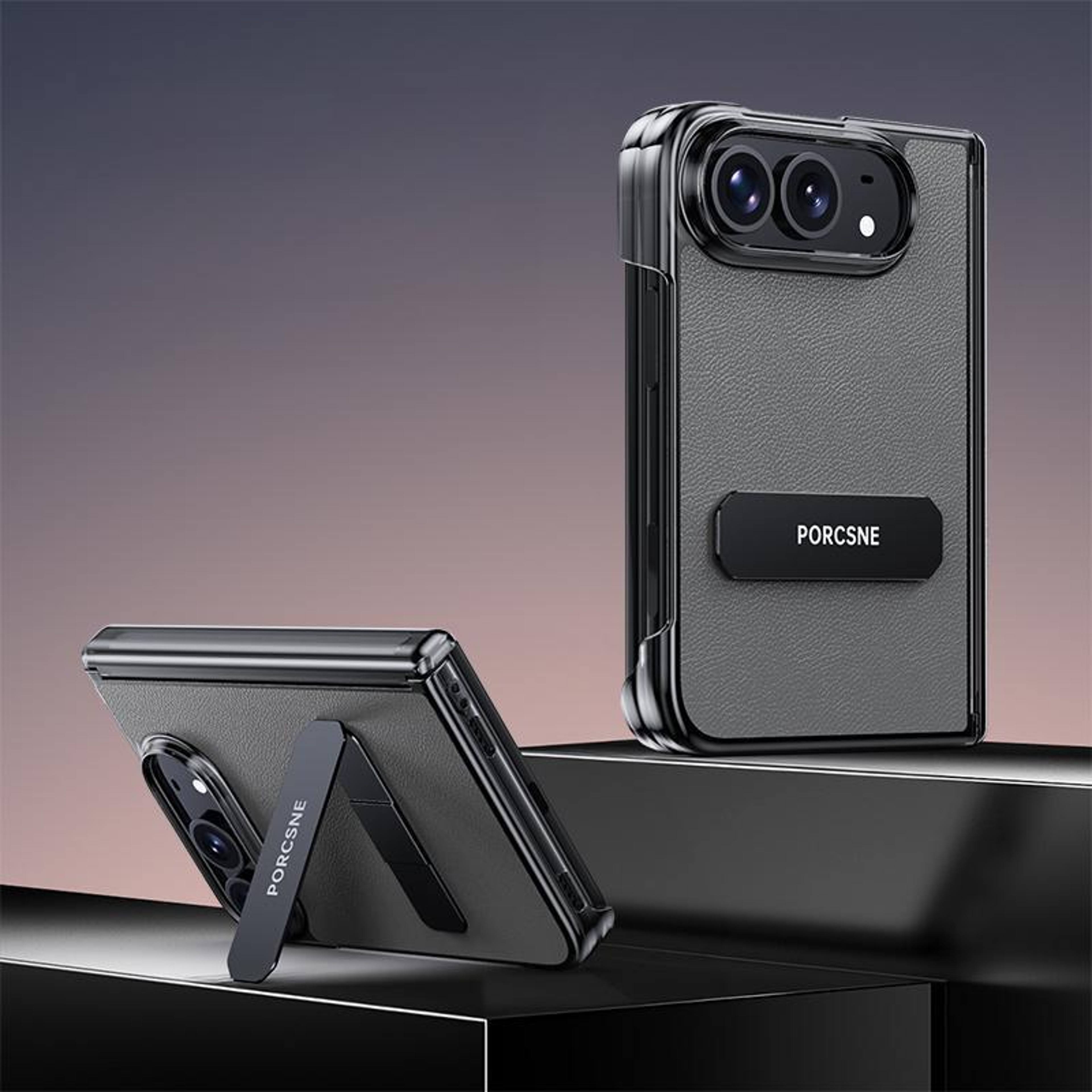 iPhone Duo Dual-Hinge Case with 270° Rotating Metal Kickstand – view 17