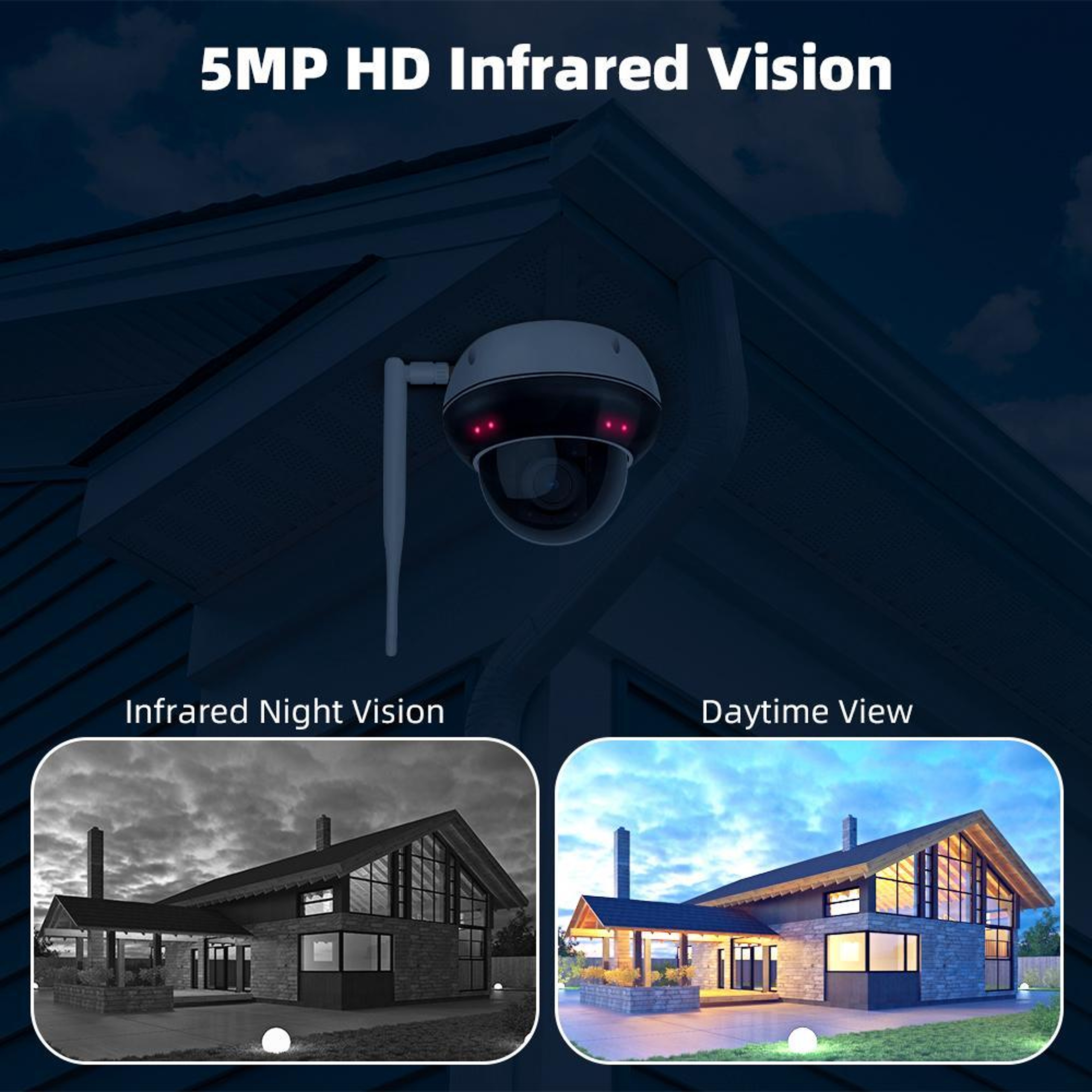 5MP Outdoor Dome Security Camera with 5X Optical Zoom and Dual-Band Wi-Fi – view 17