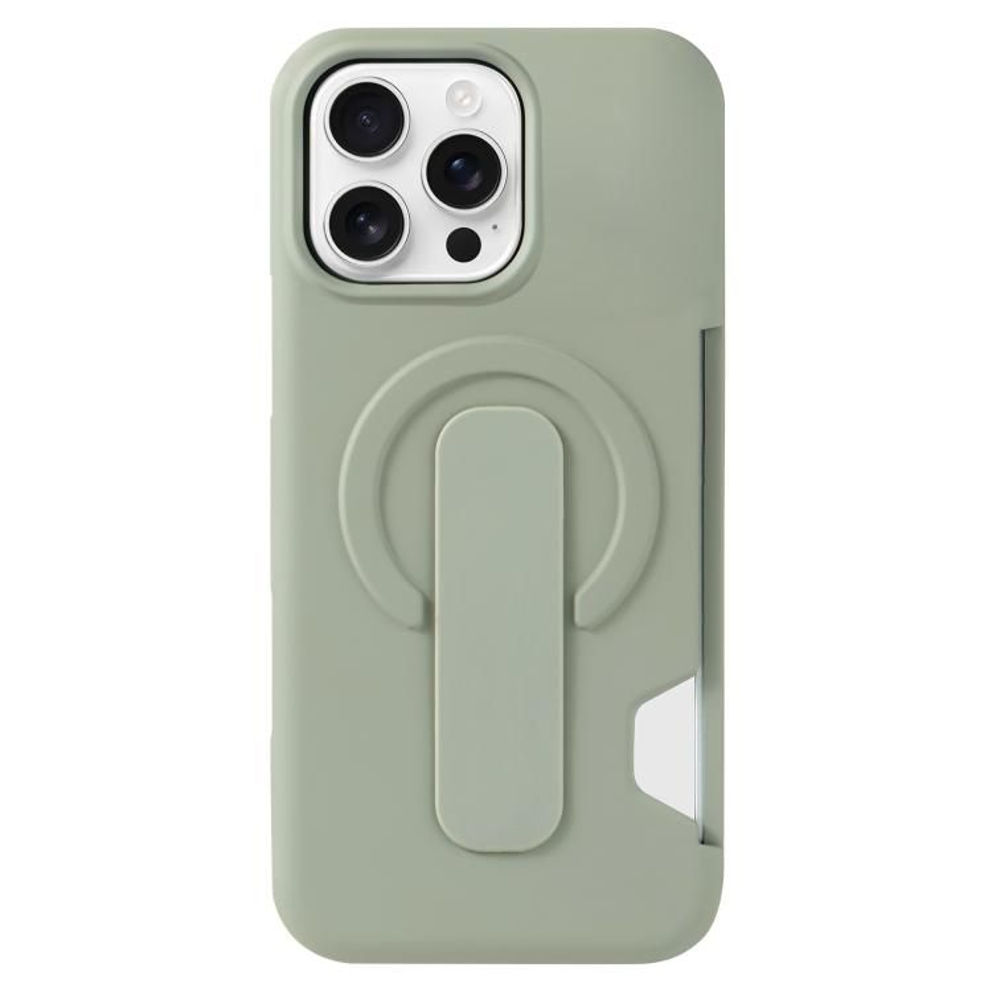 IPhone 16 Pro Magnetic Wallet Case With Card Holder And Kickstand 7