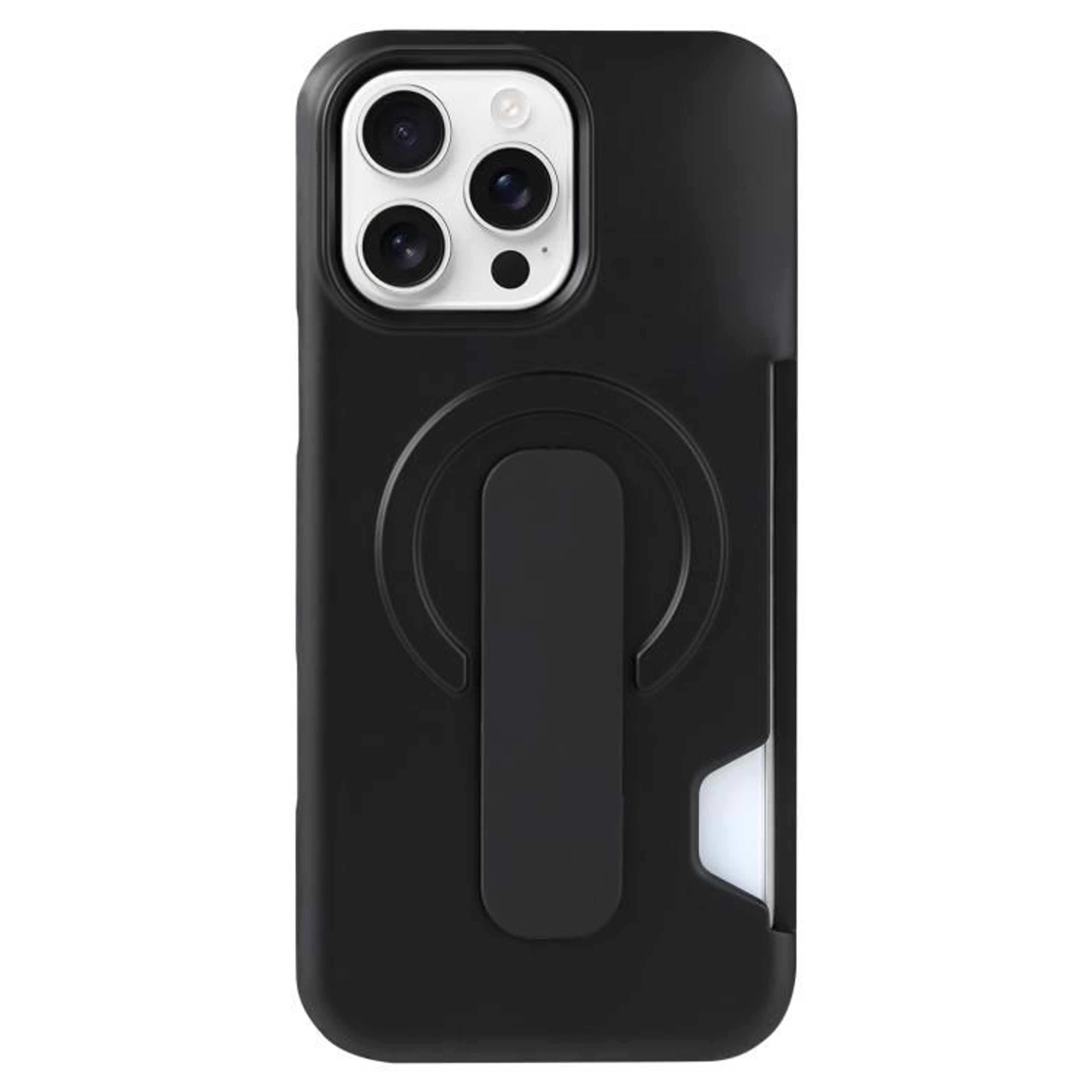 IPhone 16 Pro Magnetic Wallet Case With Card Holder And Kickstand 8