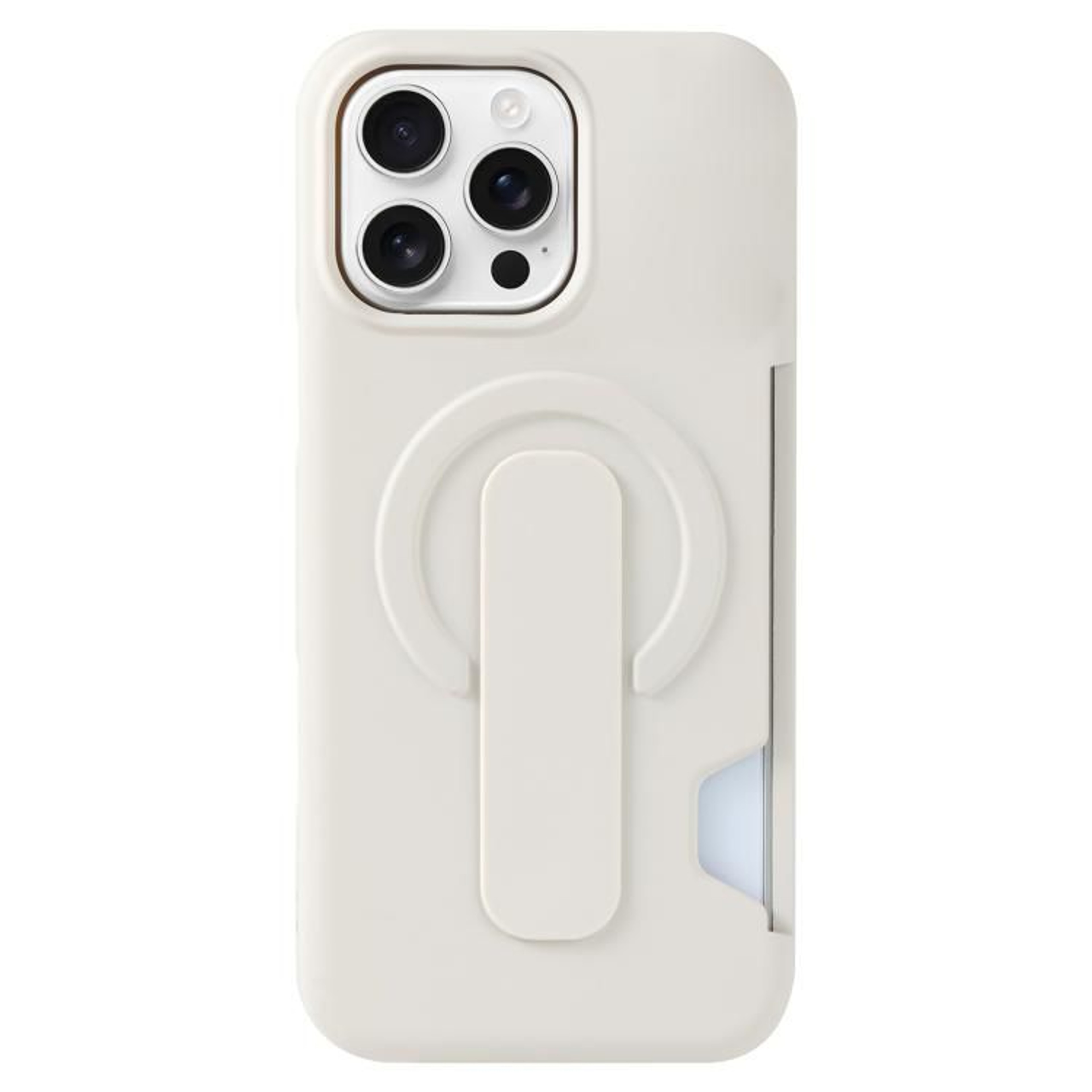 IPhone 16 Pro Magnetic Wallet Case With Card Holder And Kickstand 9