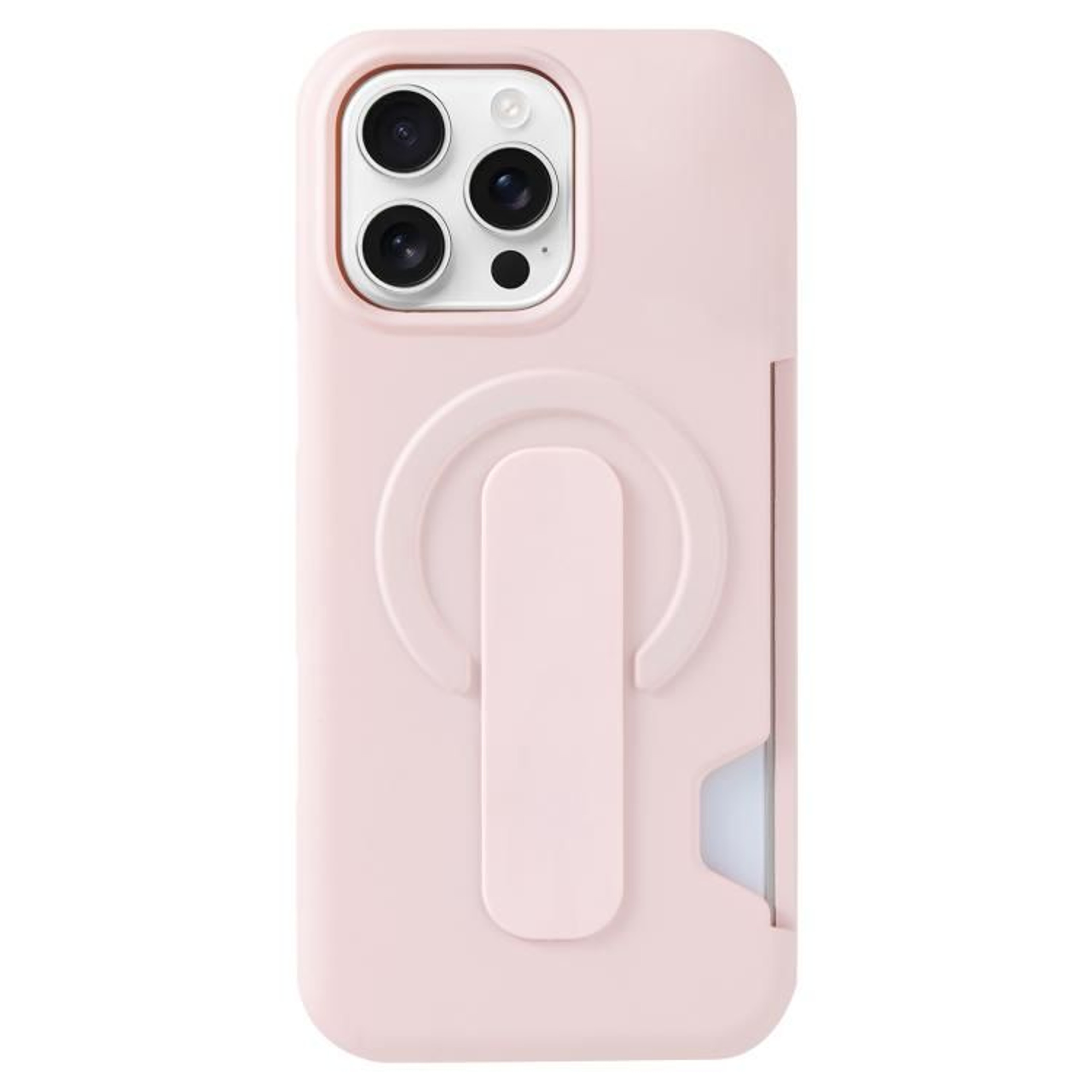 IPhone 16 Pro Magnetic Wallet Case With Card Holder And Kickstand 11