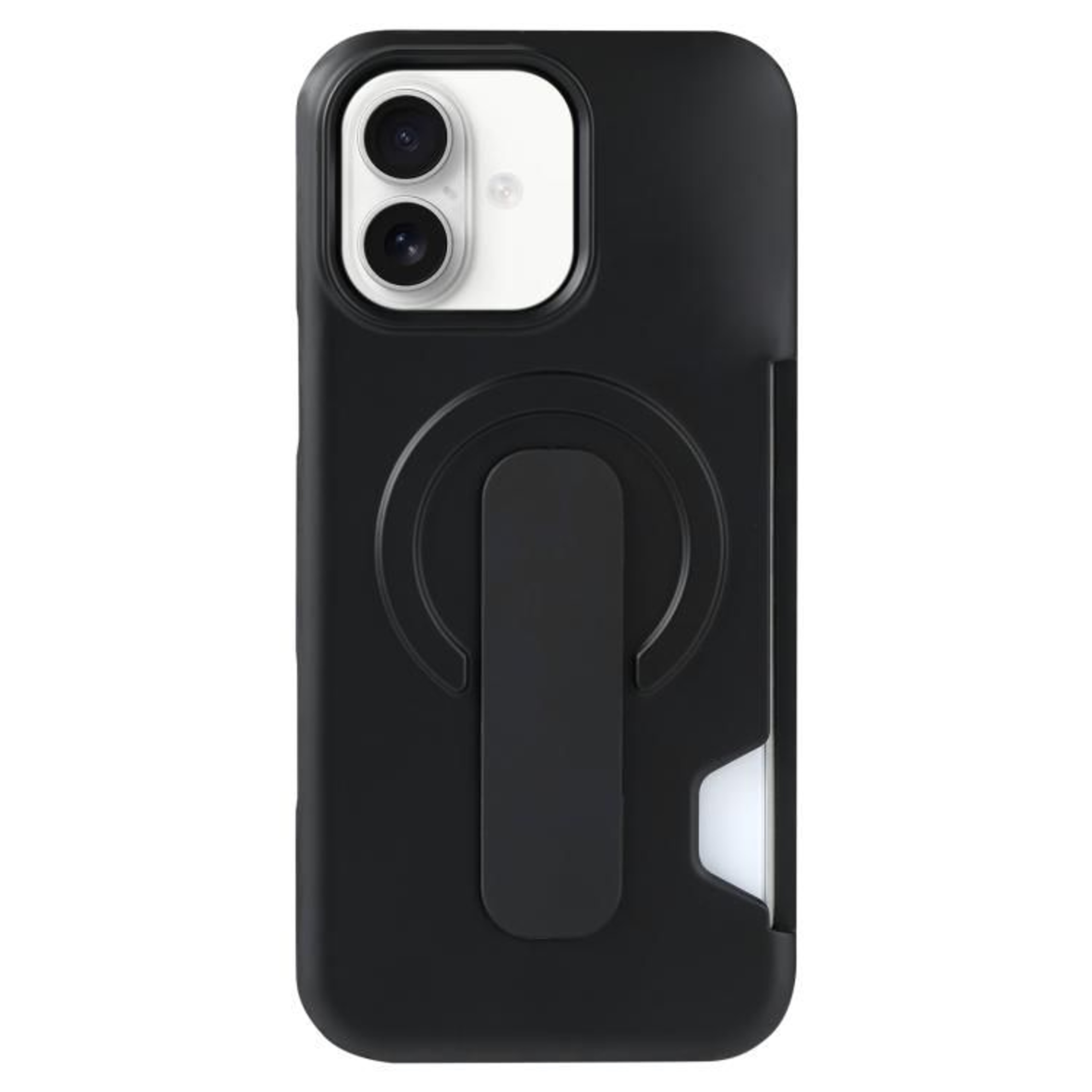 IPhone 16 Magnetic Wallet Case With Card Holder And Kickstand 7