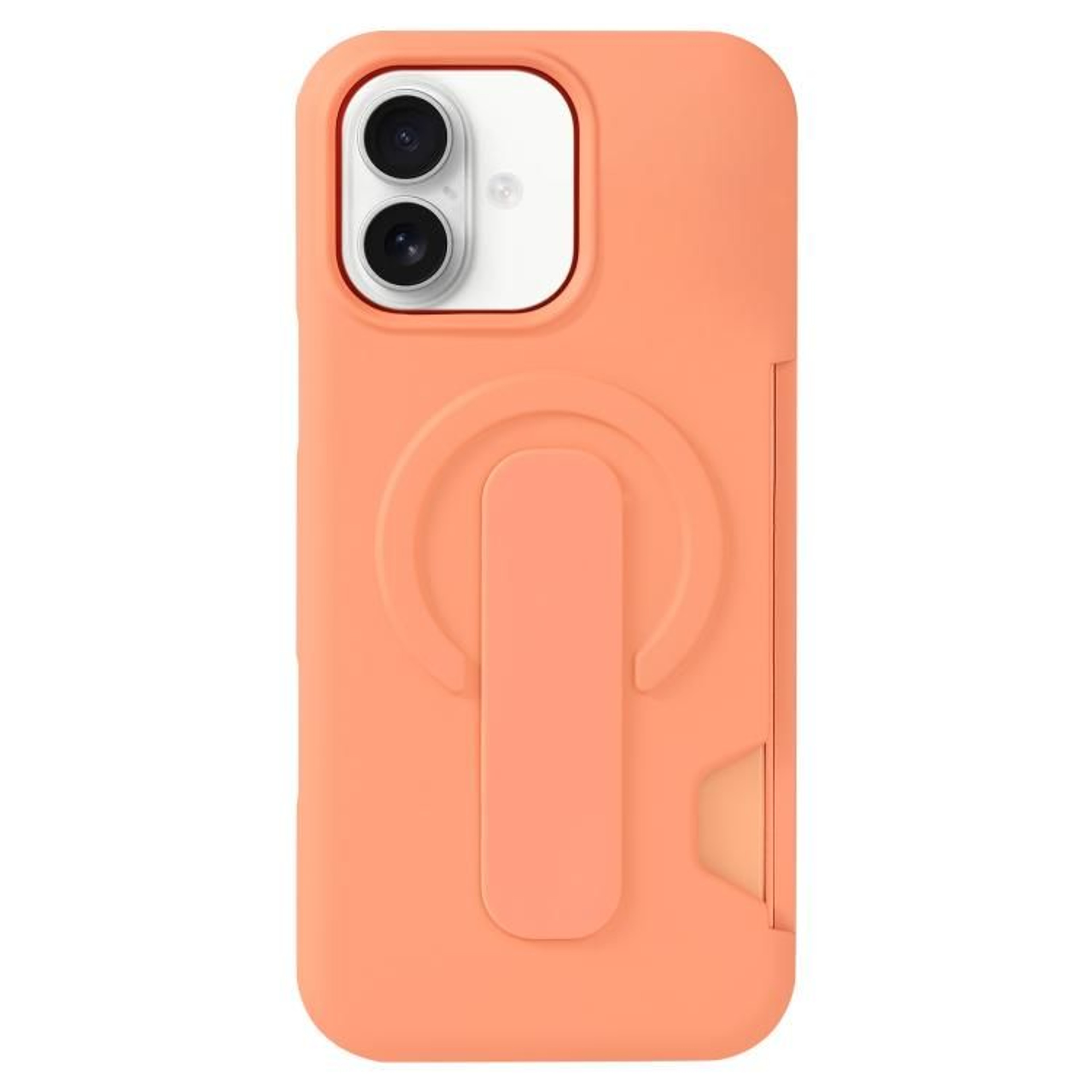IPhone 16 Magnetic Wallet Case With Card Holder And Kickstand 11
