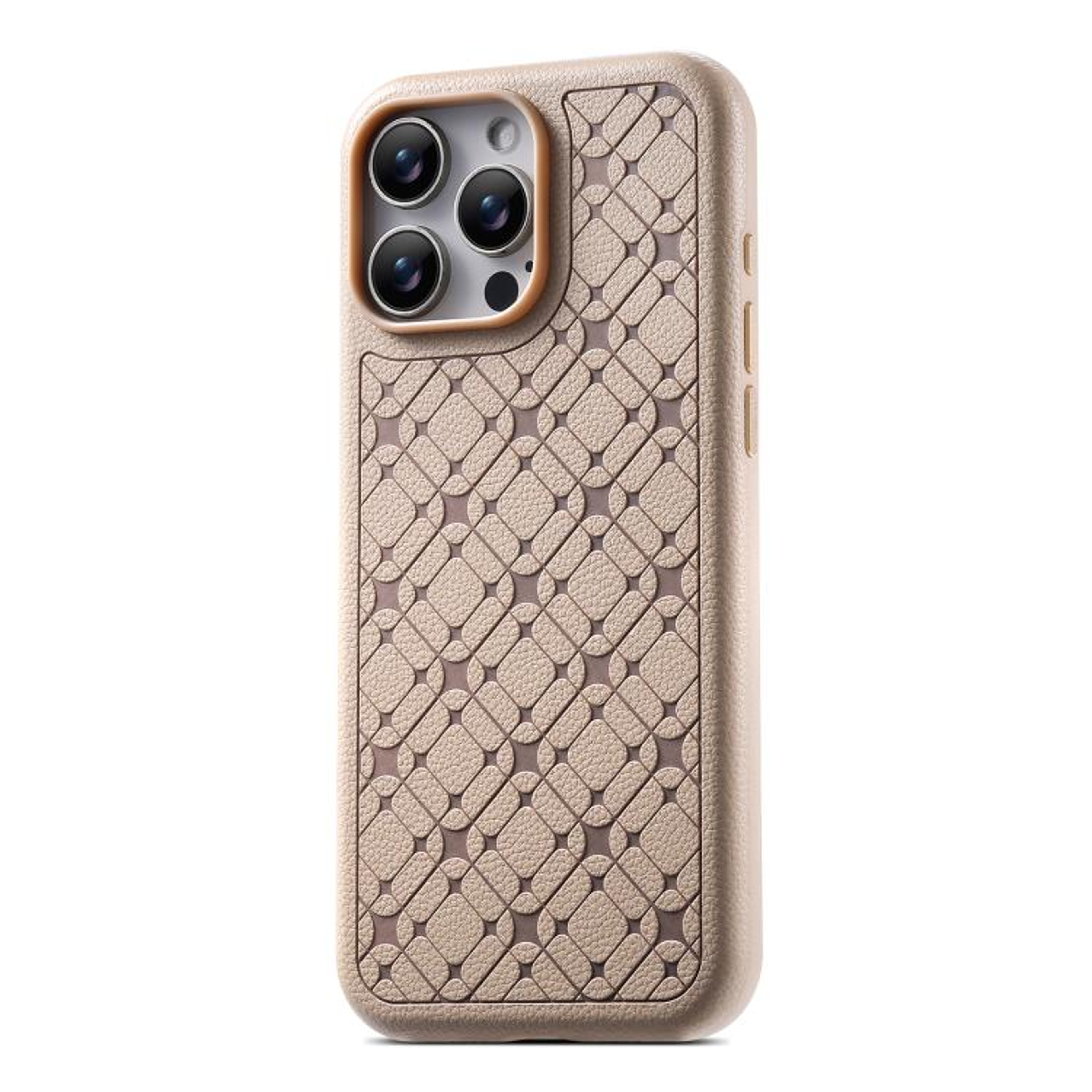 IPhone 16 Pro Case With Starlight Plaid Design And Shockproof TPU Protection 6