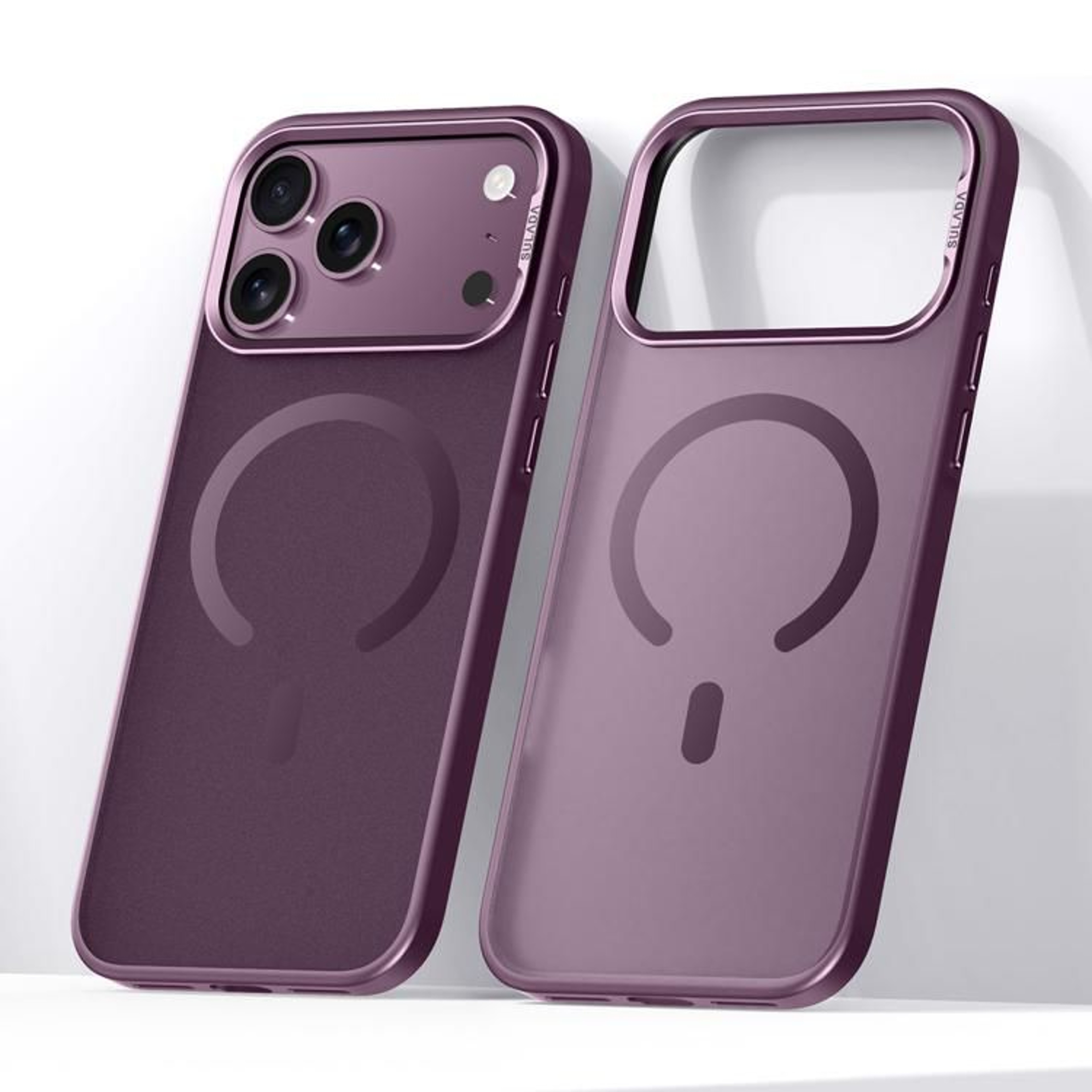 SULADA IPhone 18 Pro Max Case MagSafe Hybrid TPU PC Protective Cover 12