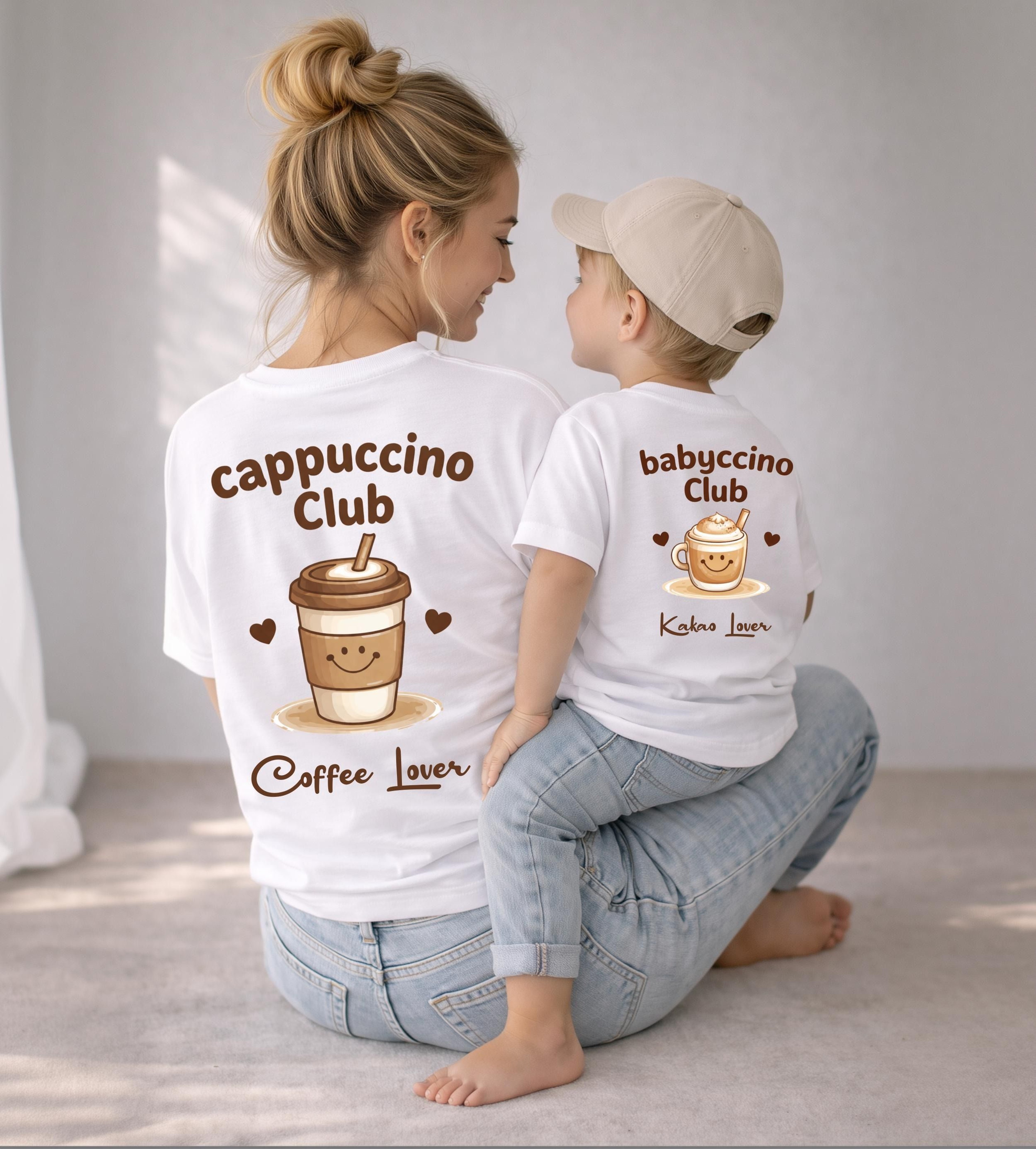 Mommy And Me Coffee Shirts Cappuccino Coffee Lover Matching Shirts Mama And Mini Matching Outfit Mo 1