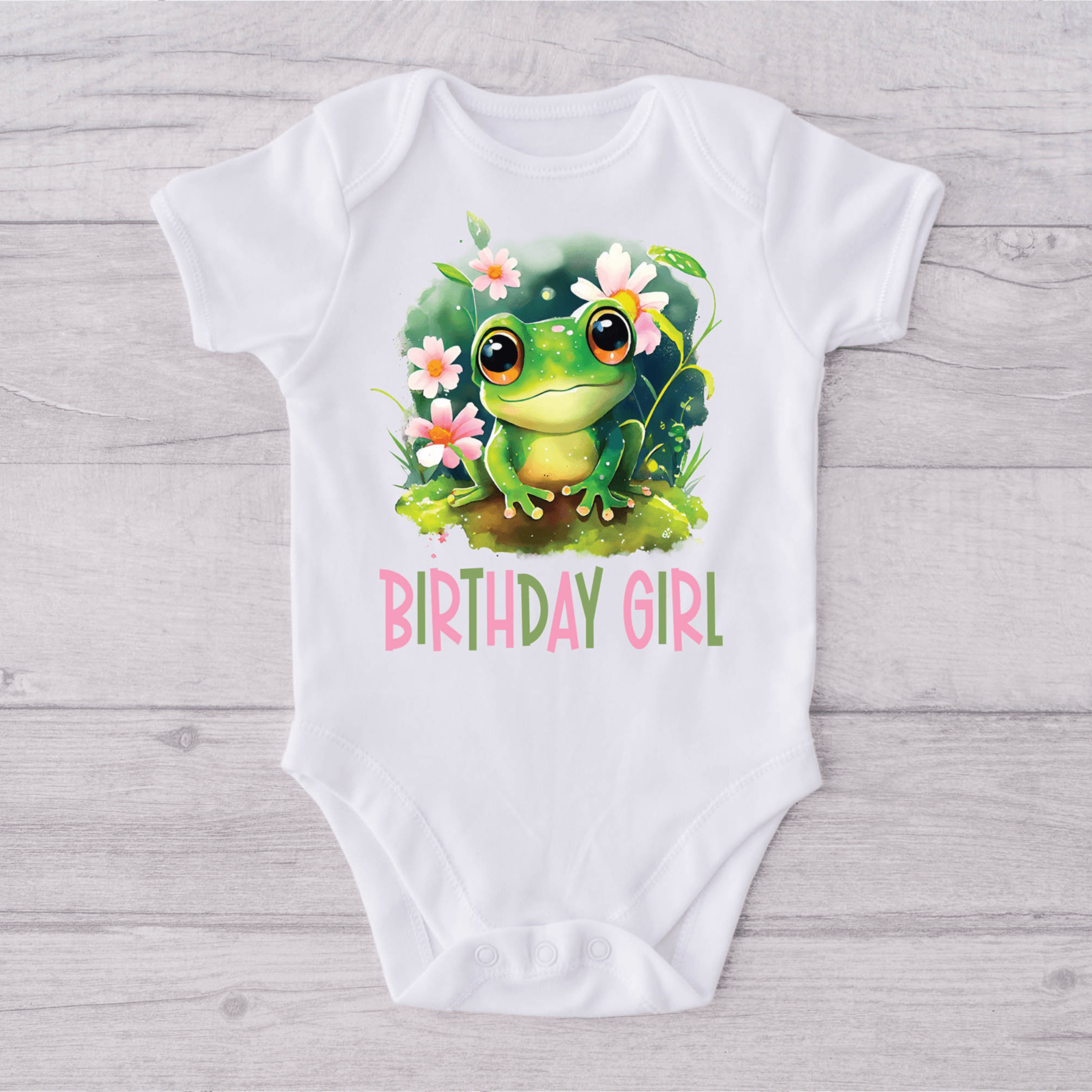 Frog Birthday Shirt Frog Birthday Girl Shirt Personalized Frog Birthday Tee Cute Frog Party Outfit  1