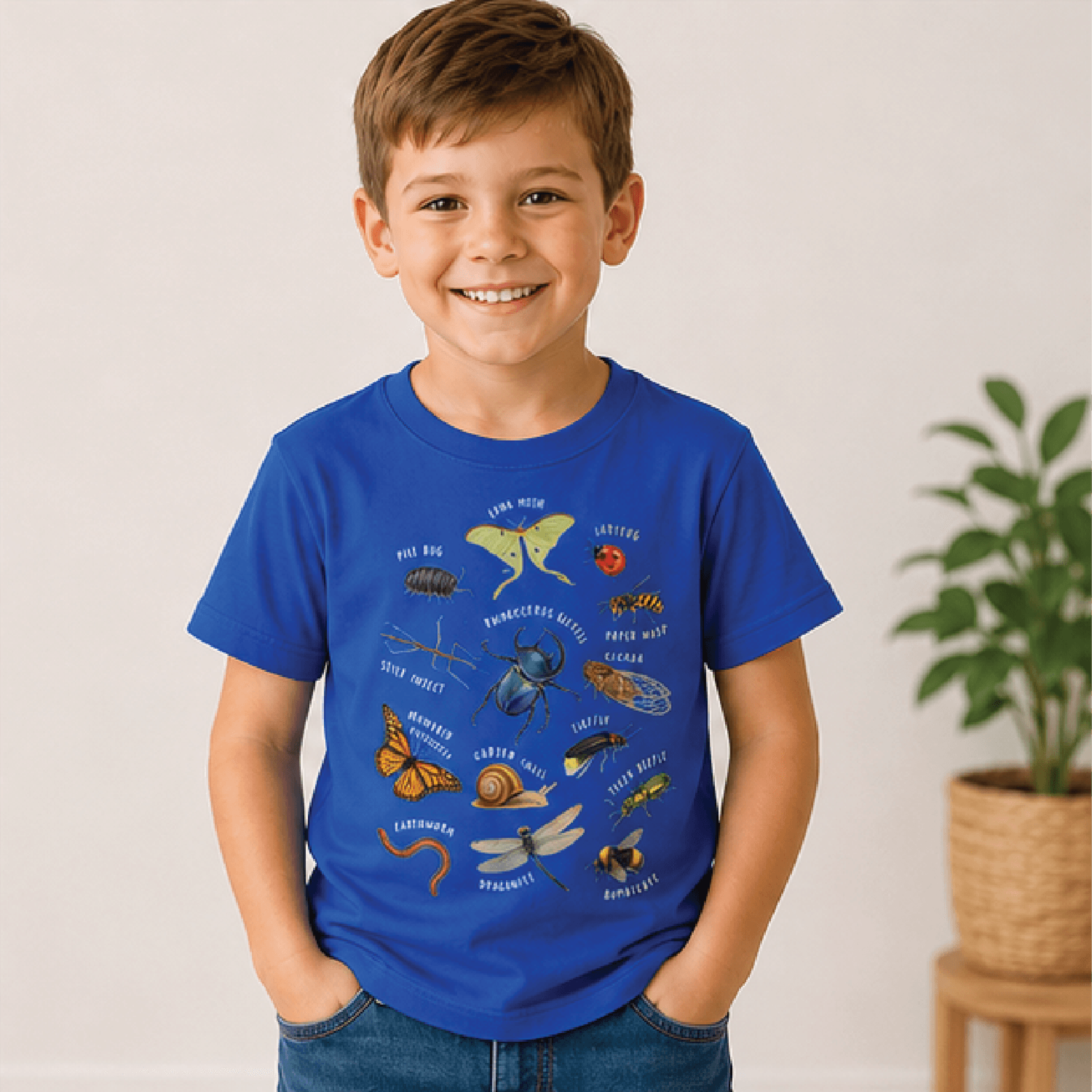 Bug Toddler Shirt Insect Field Guide Kids Tee Future Entomologist Shirt Butterfly Beetle Nature Lov 3