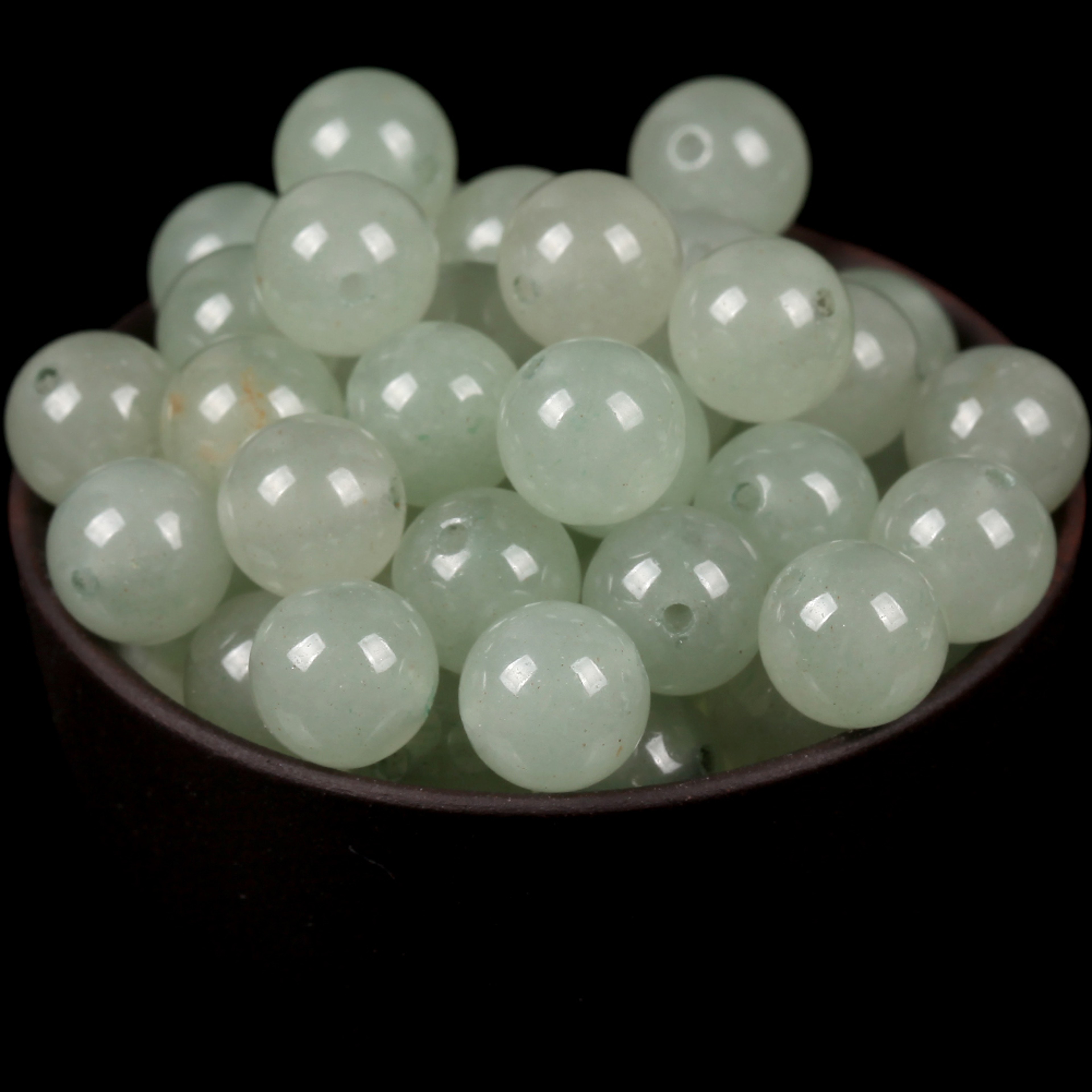 Natural Round Tiger Eye Amazonite Lava Turquoises Agates Jaspers Garnet Spacer Loose Stone Beads for Handmade Bracelets – view 14