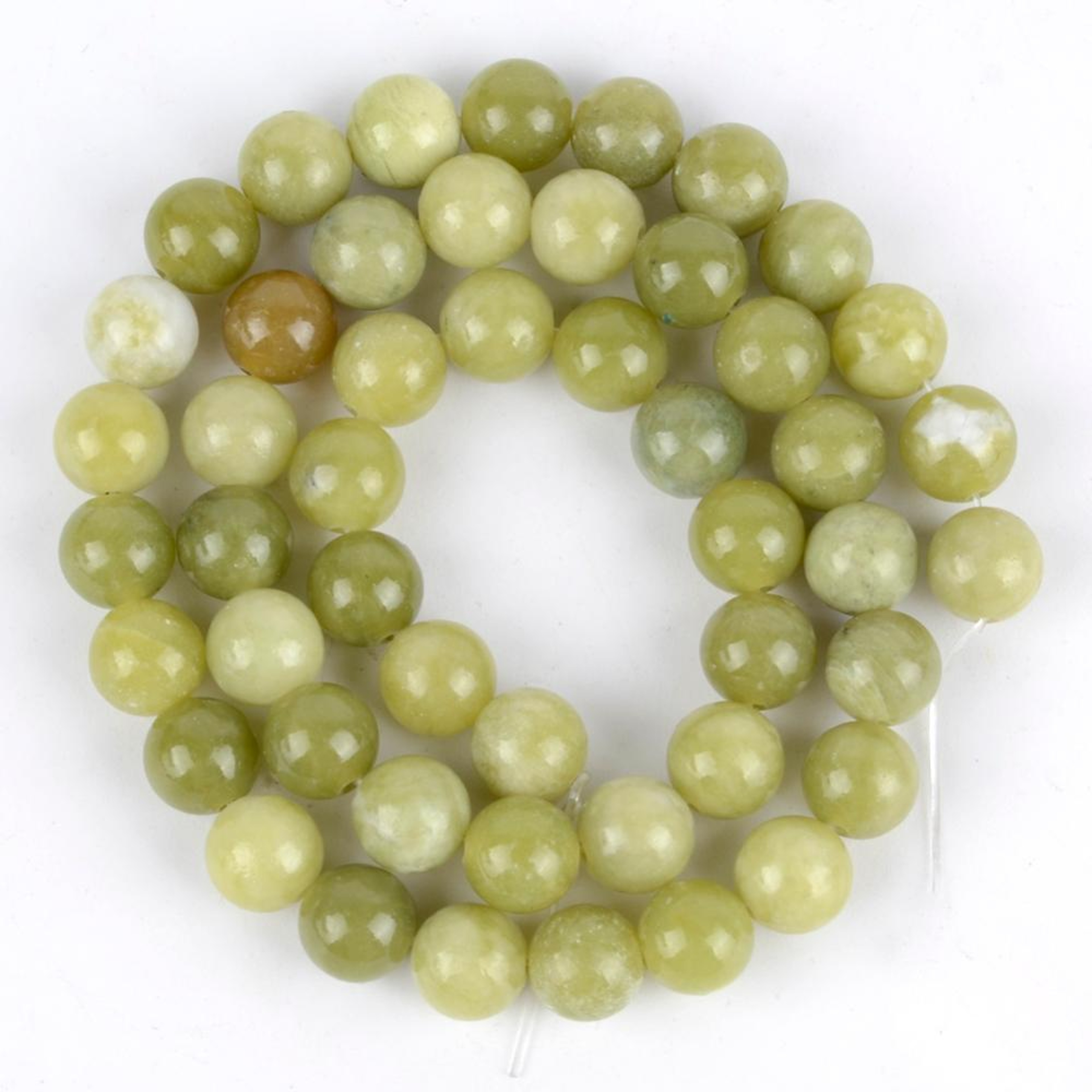 Natural Round Tiger Eye Amazonite Lava Turquoises Agates Jaspers Garnet Spacer Loose Stone Beads for Handmade Bracelets – view 16