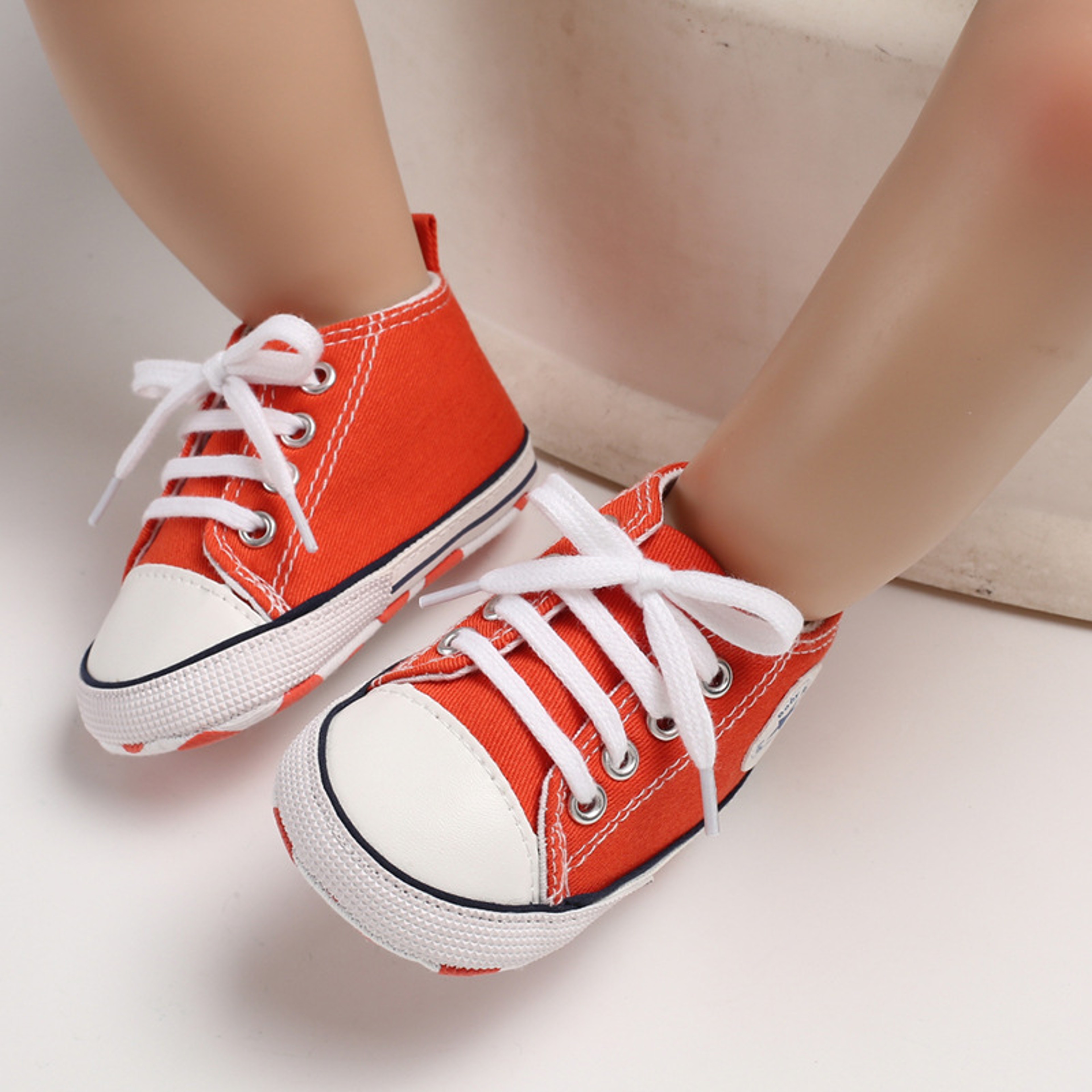 Infant Toddler Anti-slip Baby Shoes Baby Canvas Classic Sneakers Newborn Star Sports Shoes Baby Boys Girls First Walkers – view 18