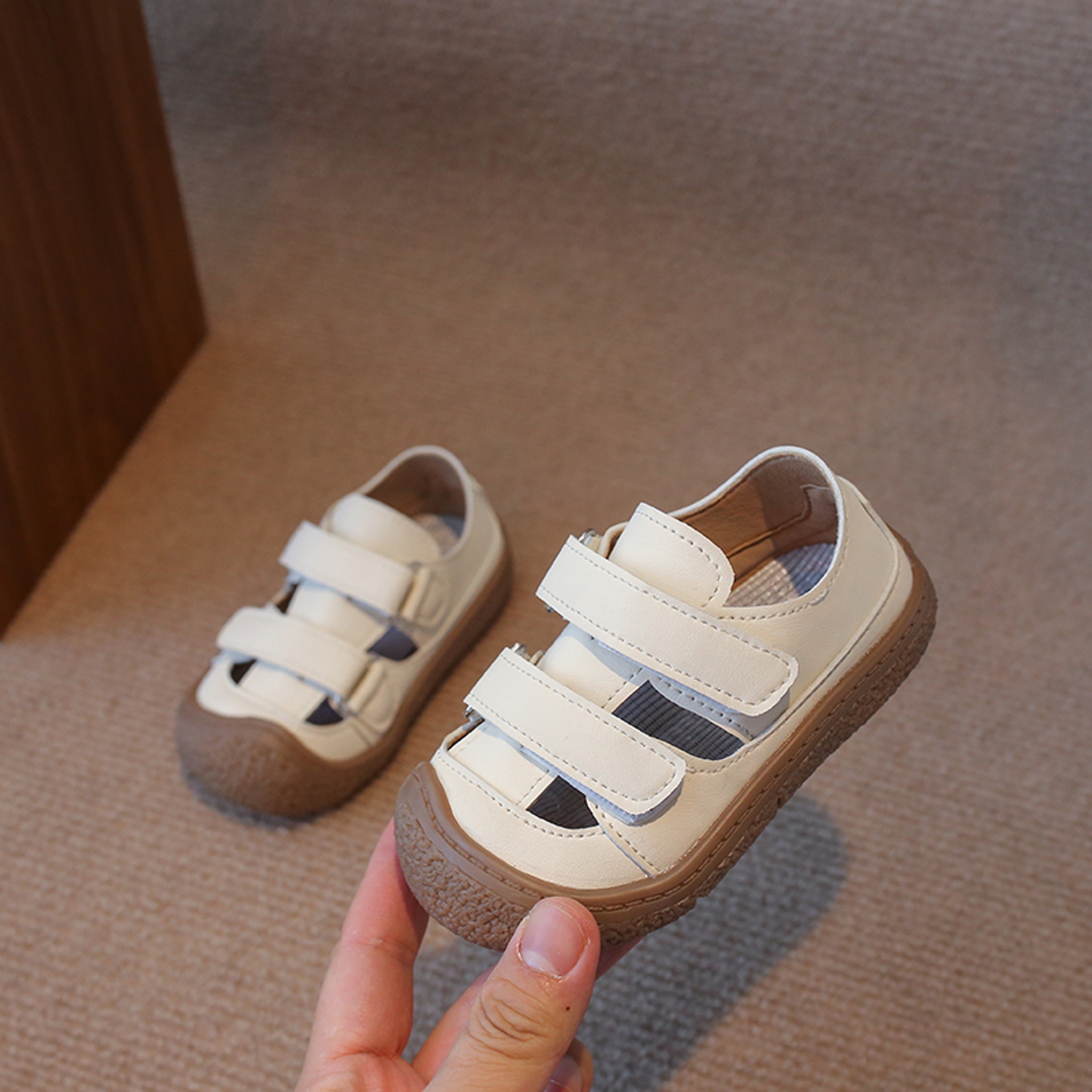 Comfortable Baby Boys Sandals Summer Infant Toddler Shoes, Soft Soled Anti Slip Children Casual Sandals, First Walkers – view 9