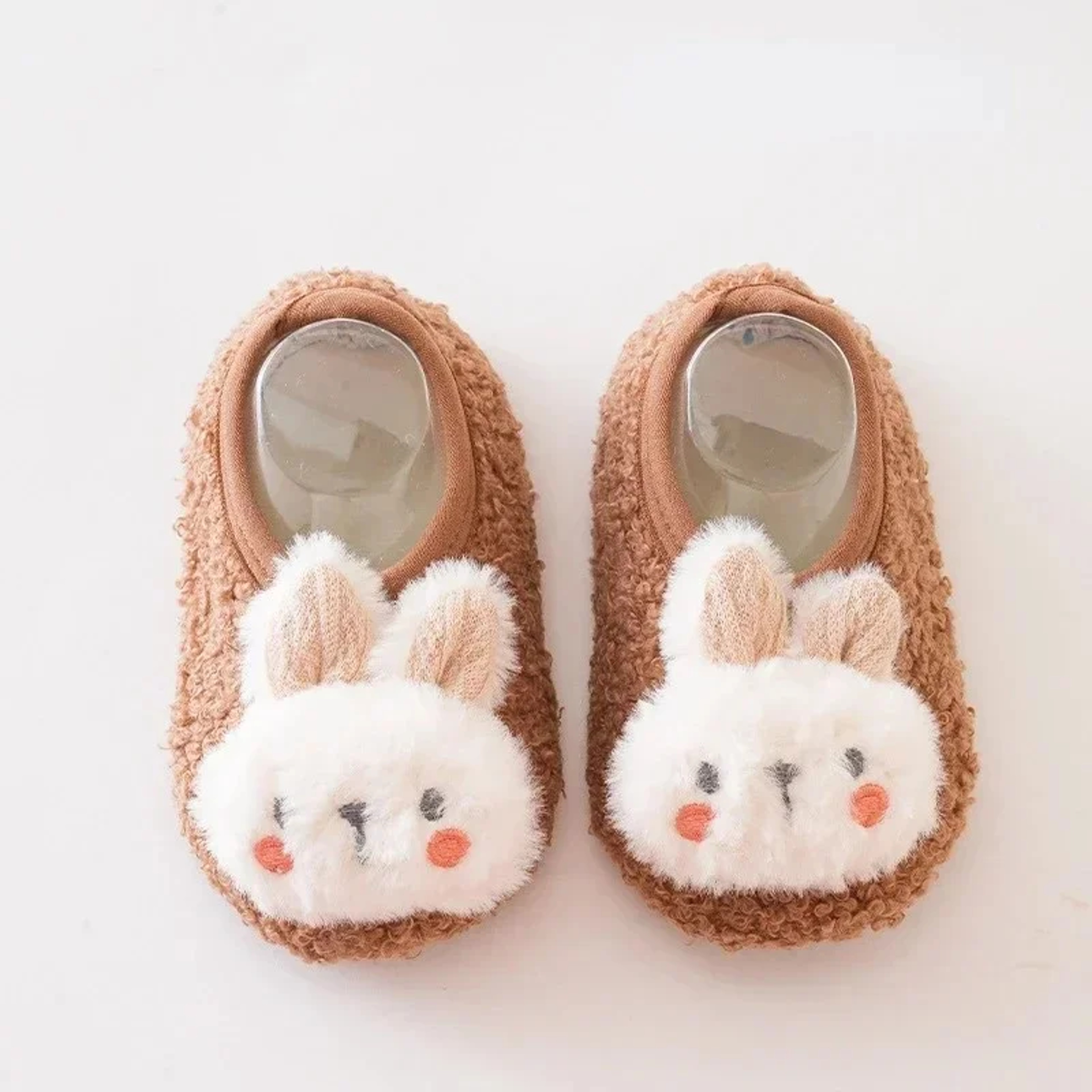 Childrens Cartoon Rabbit Baby Floor Socks Toddler Plush Slippers Soft Non-slip Prewalker Warm Indoor Home Shoes – view 12