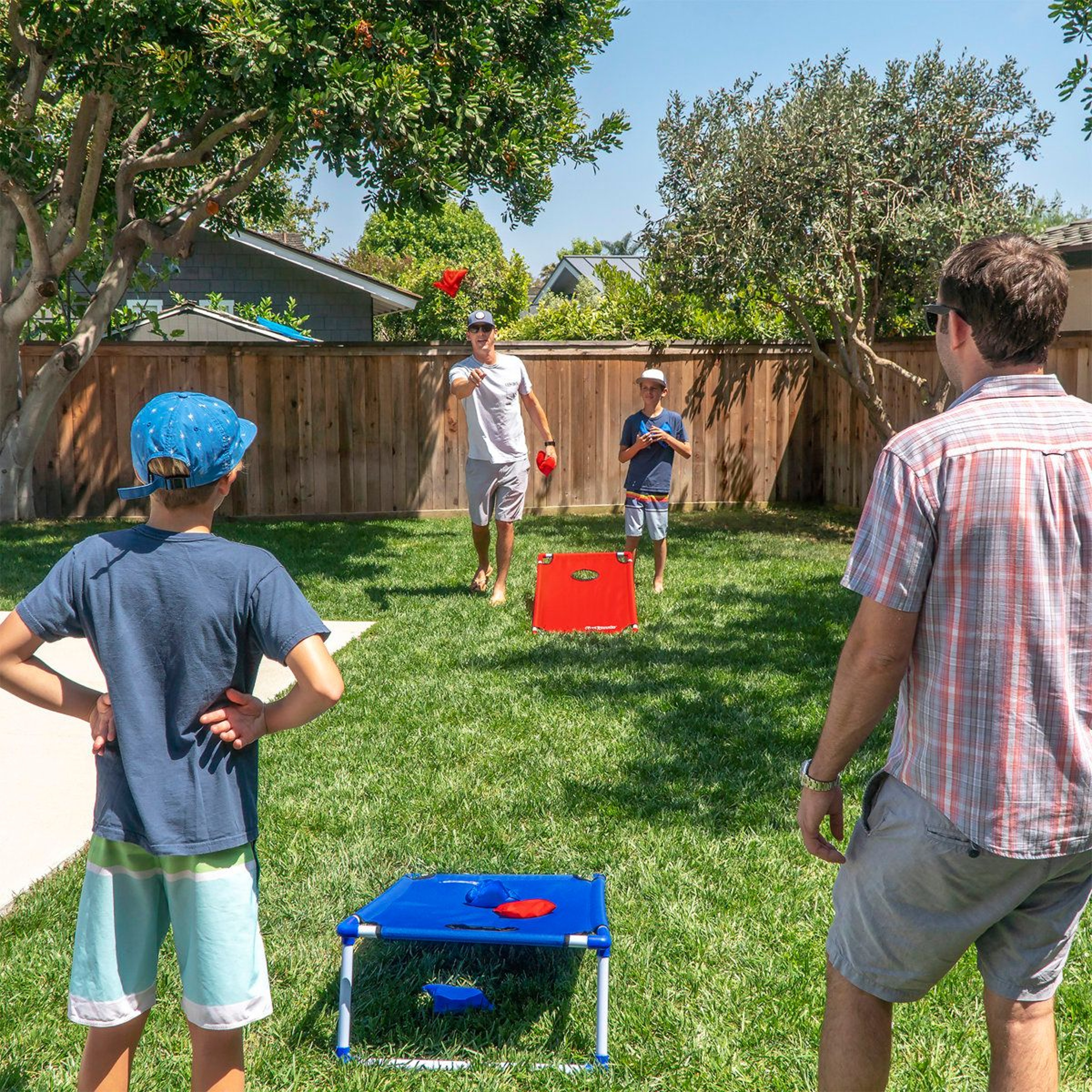Portable Cornhole Set With 4 X 2 Boards Bean Bags And Carrying Case 3