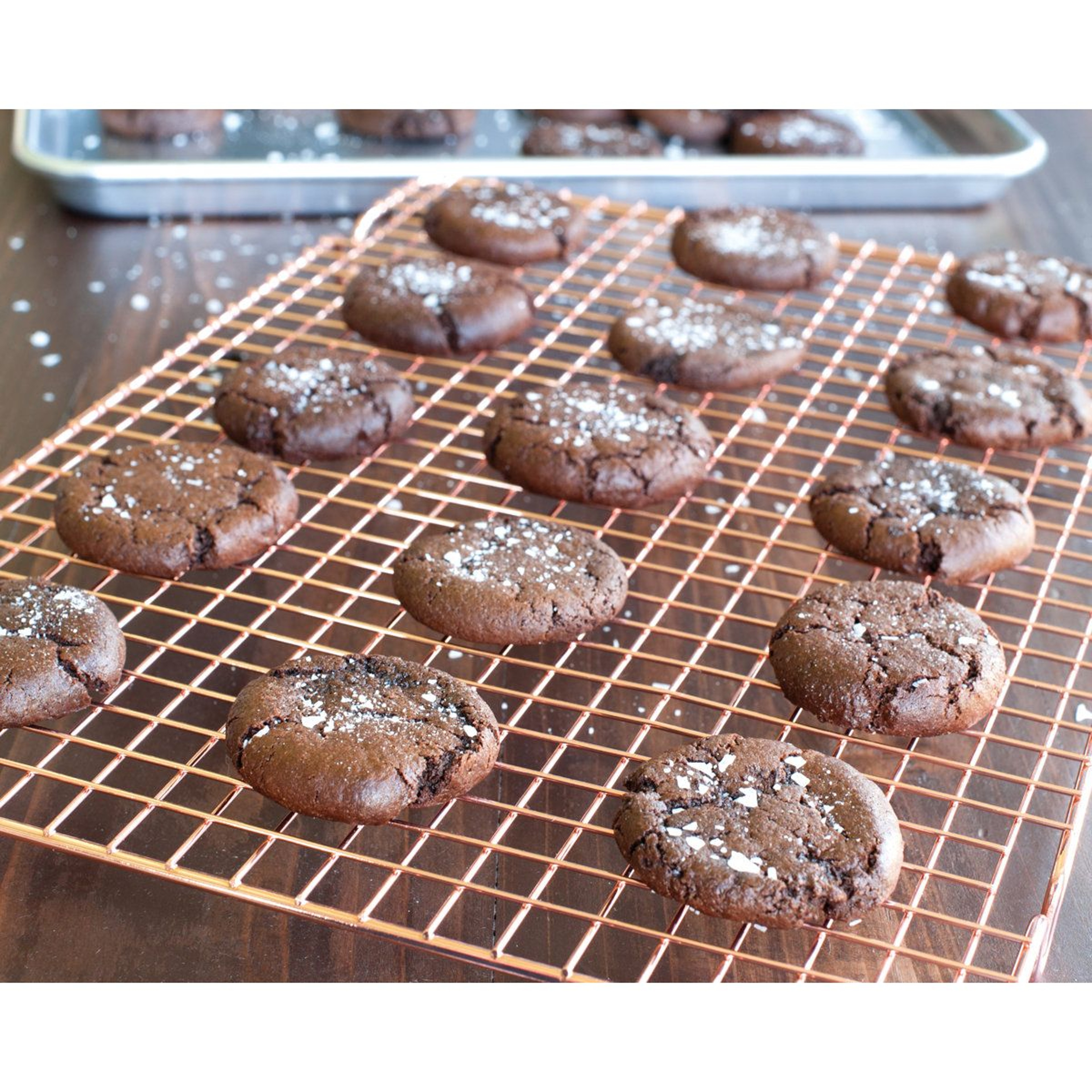 Nordic Ware Large Copper Cooling Rack For Cookies And Pastries 1
