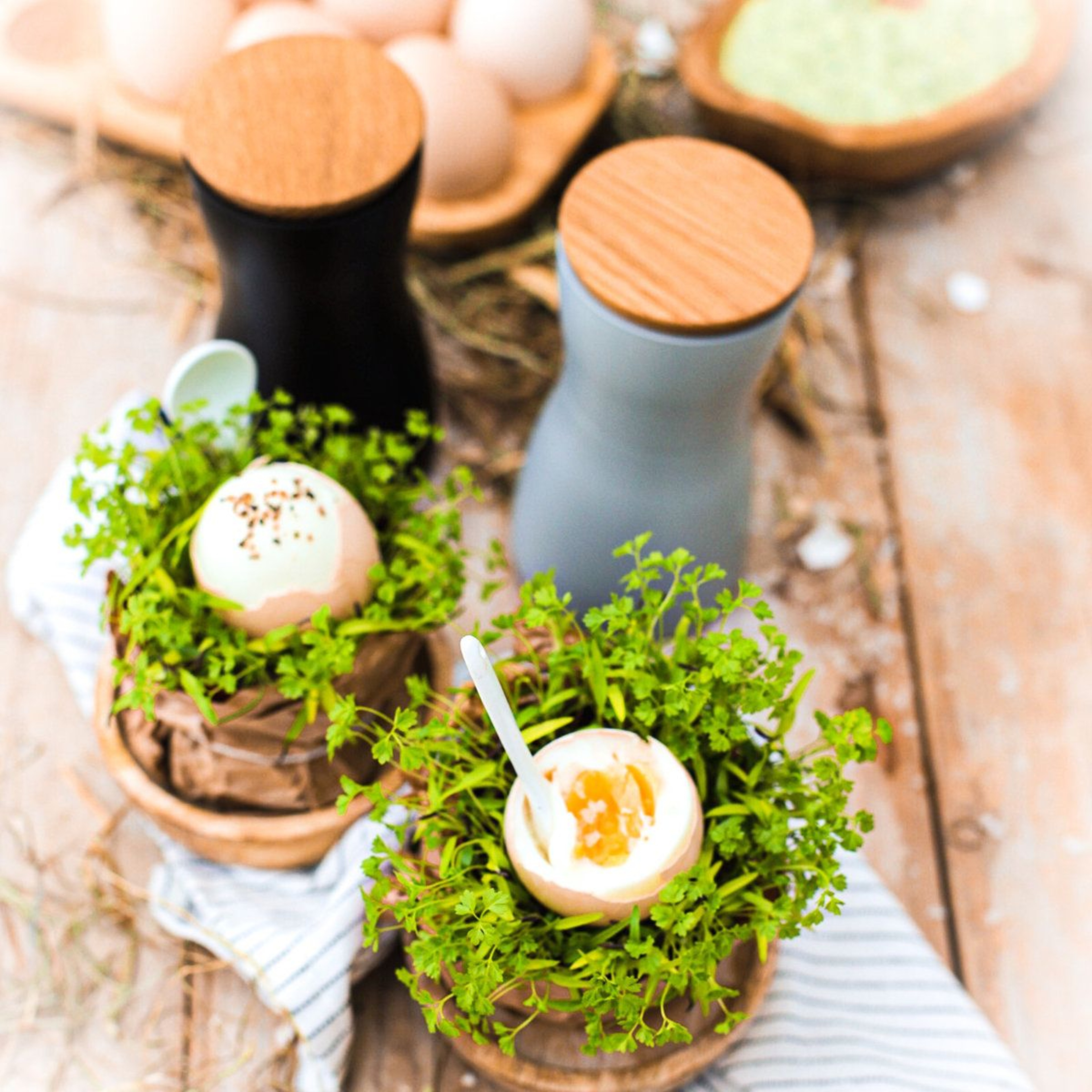Twin Salt And Pepper Grinder Set With Adjustable Ceramic Mills 9