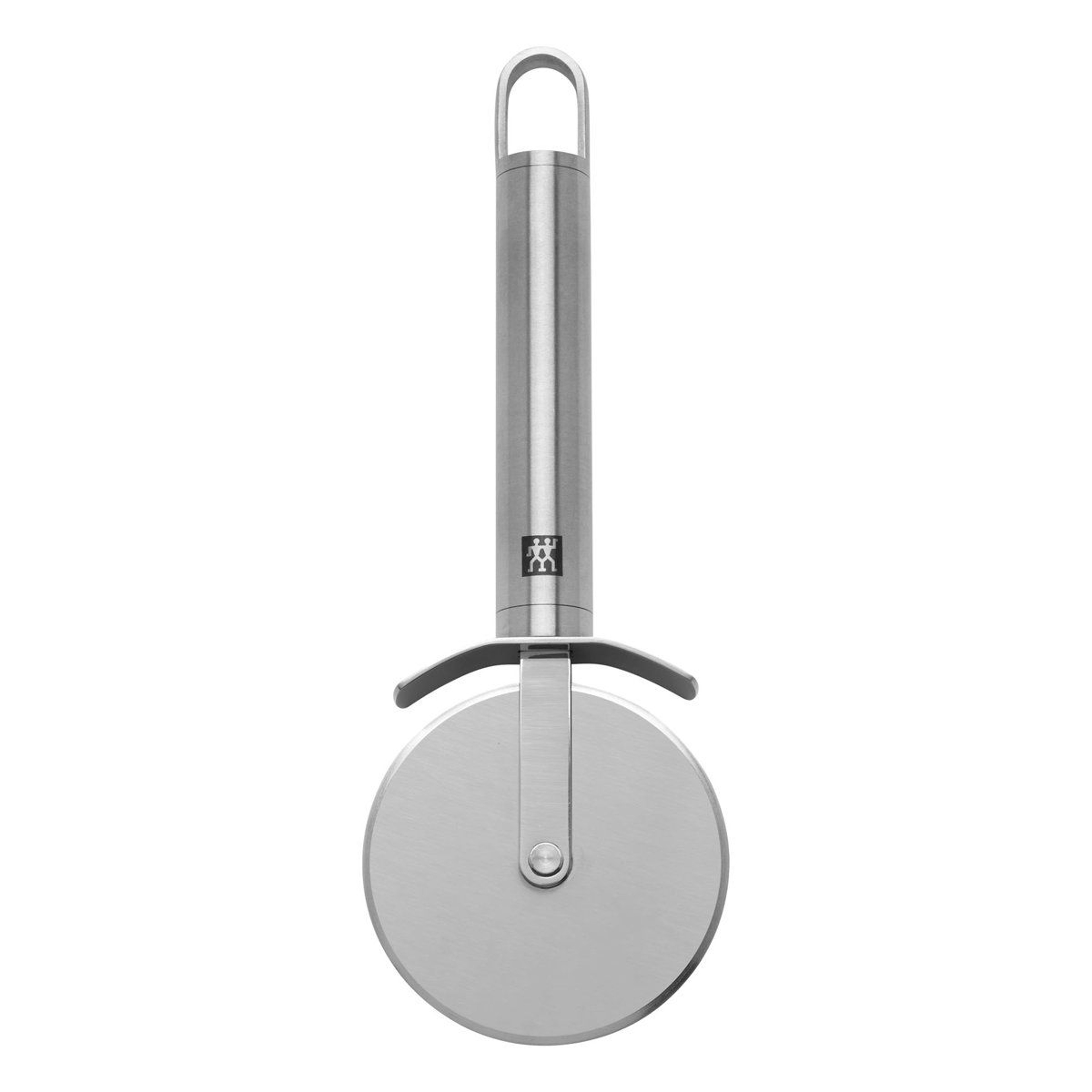 Stainless Steel Pizza Cutter With Ergonomic Wheel And Finger Guard 0