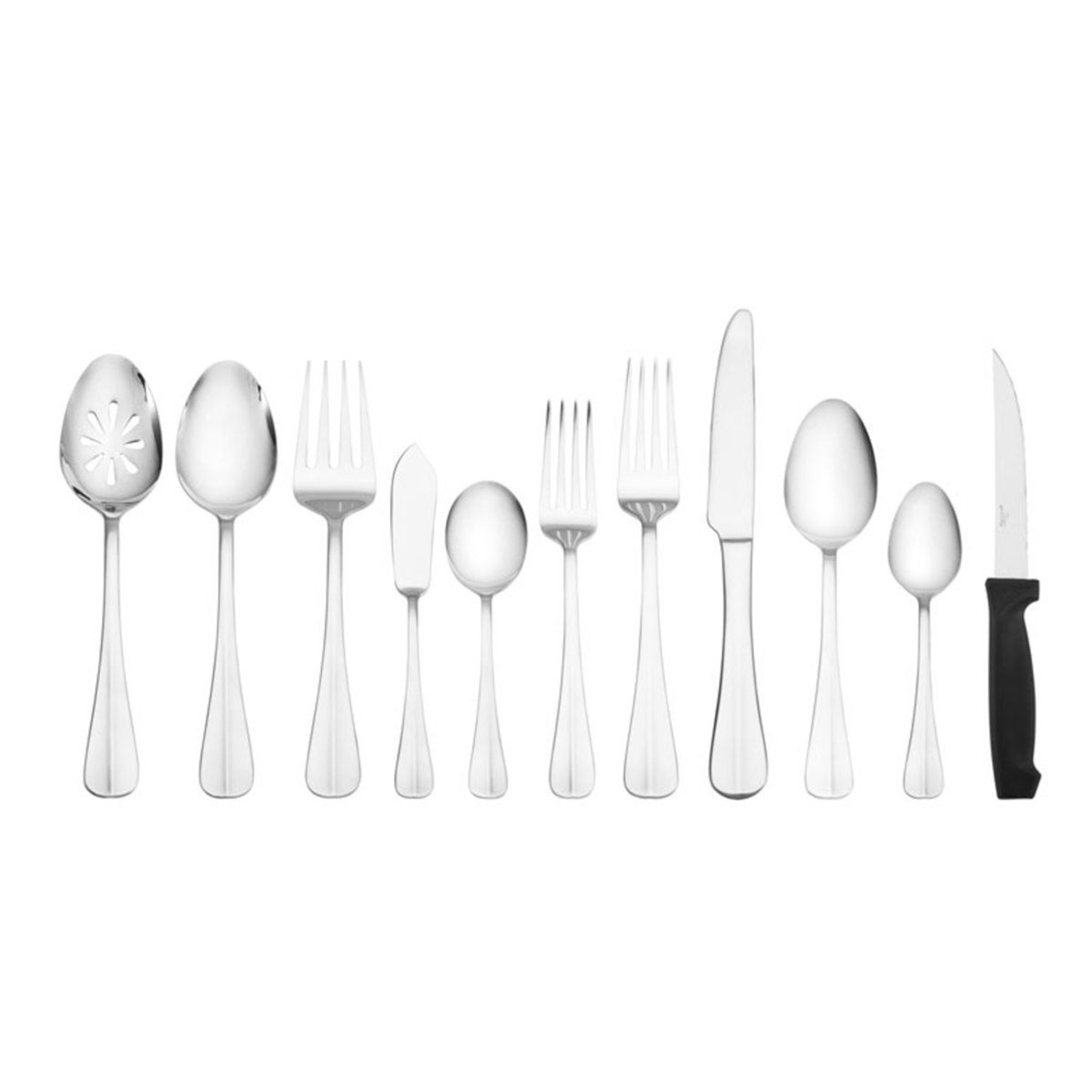 Everyday Simplicity 53 Piece Flatware Set With Steak Knives Service For 8 6