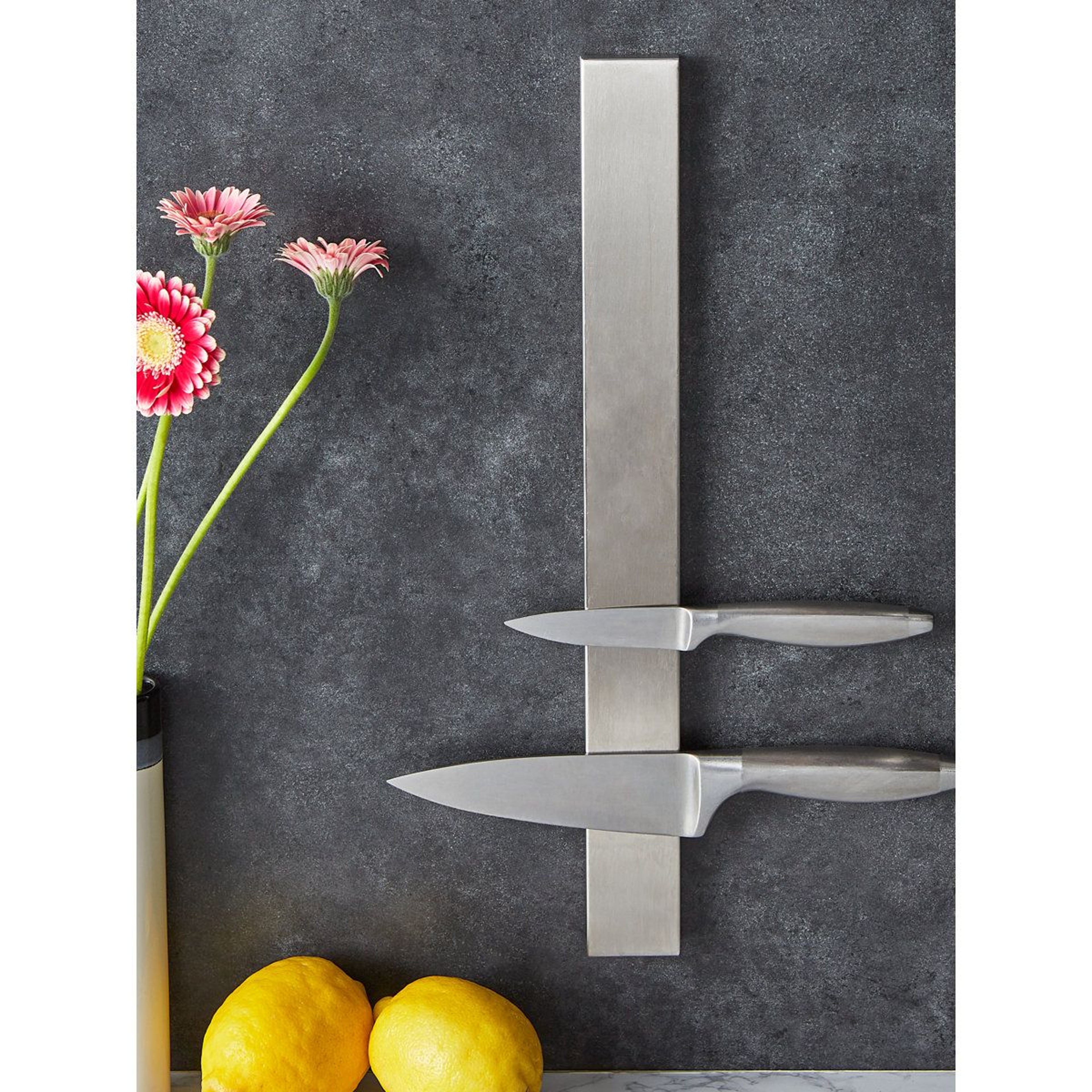 Aulay Magnetic Knife Holder Professional Stainless Steel Kitchen Wall Storage  Organizer 7