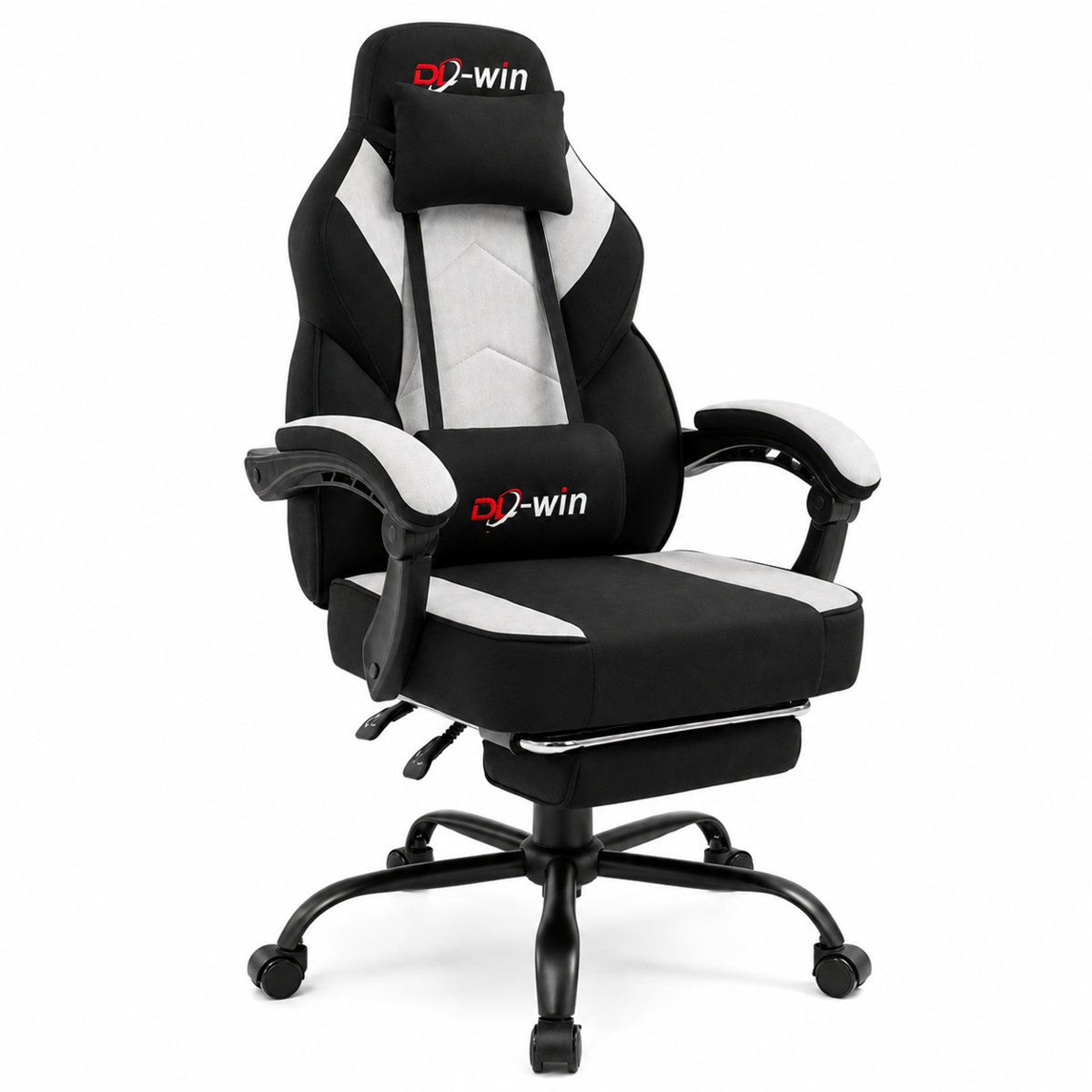 Ergonomic Gaming Chair With Footrest And Lumbar Support 0