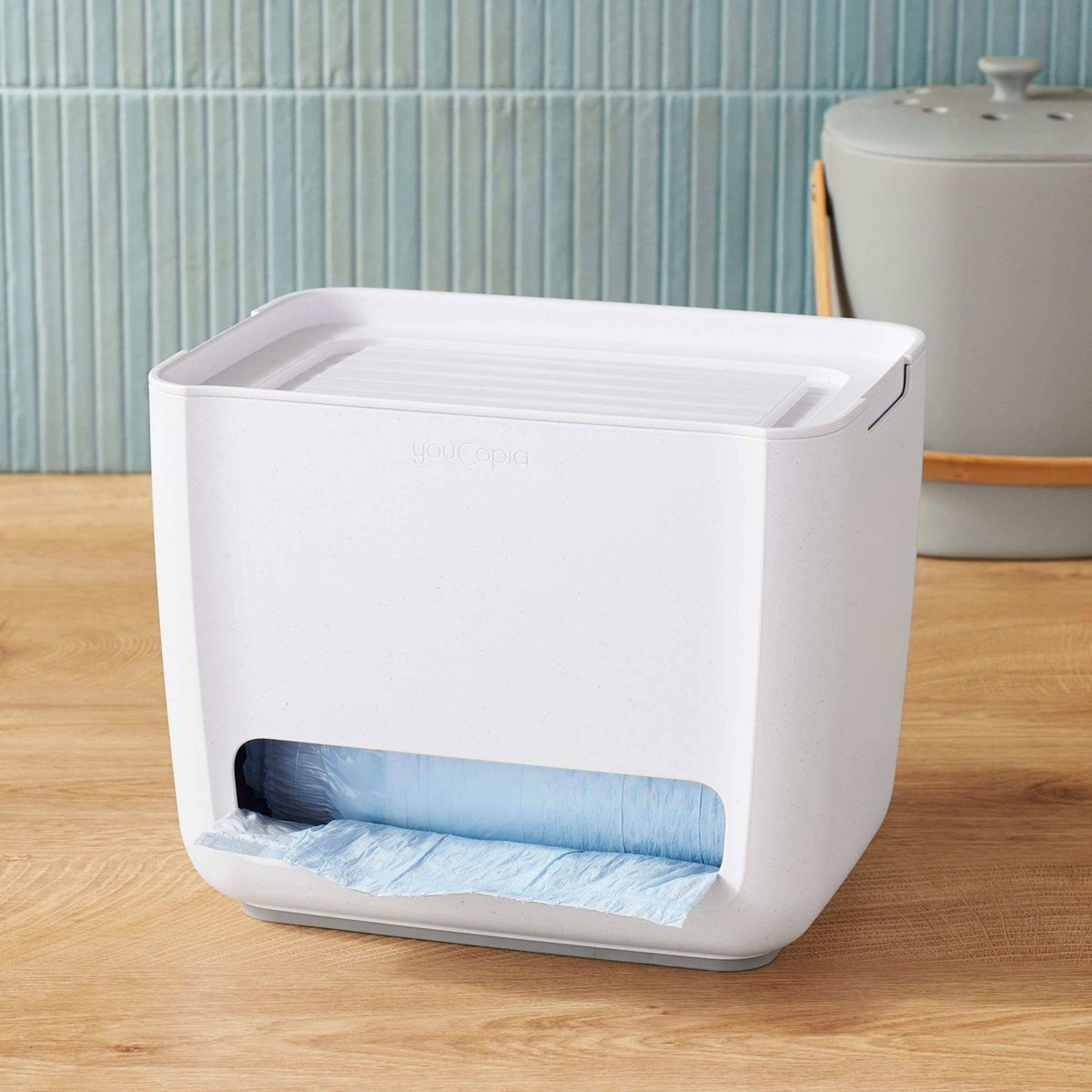 Trash Bag Dispenser  Under Sink Cabinet Organizer 3
