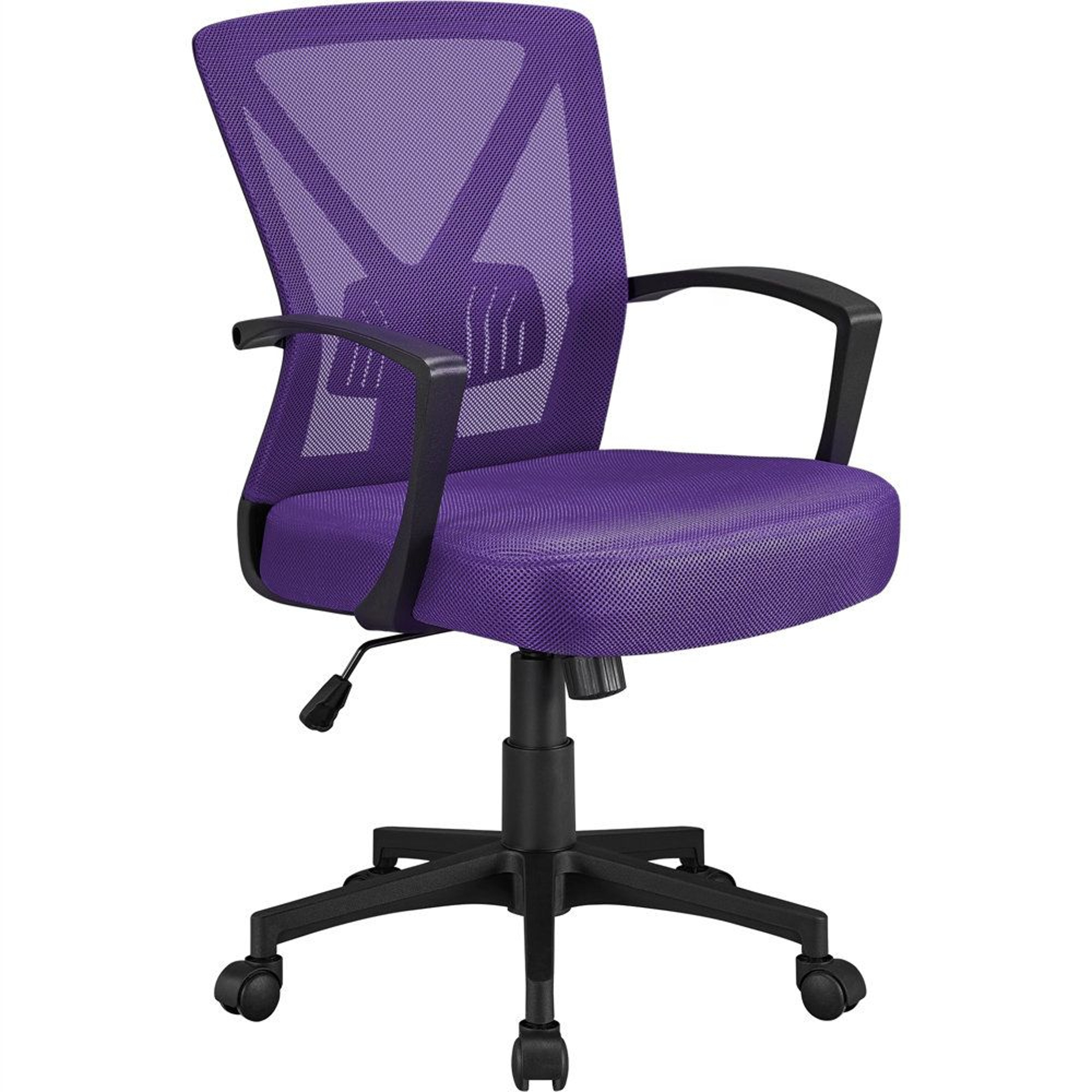 Mesh Office Chair With Lumbar Support And Adjustable Tilt 0