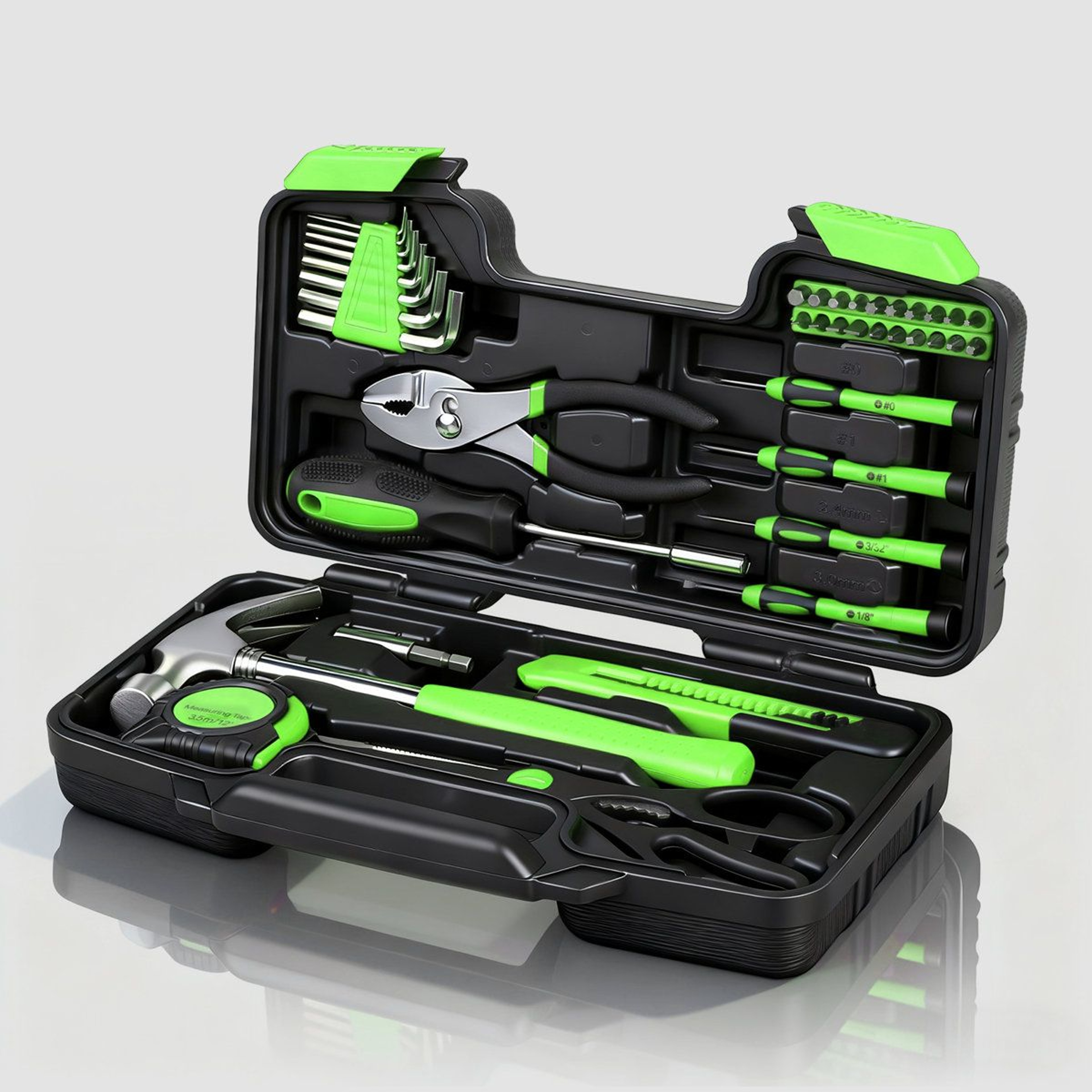 17 Stories 39 Piece Household Tool Set With Storage Case For Essential Home Repair And DIY Projects 7