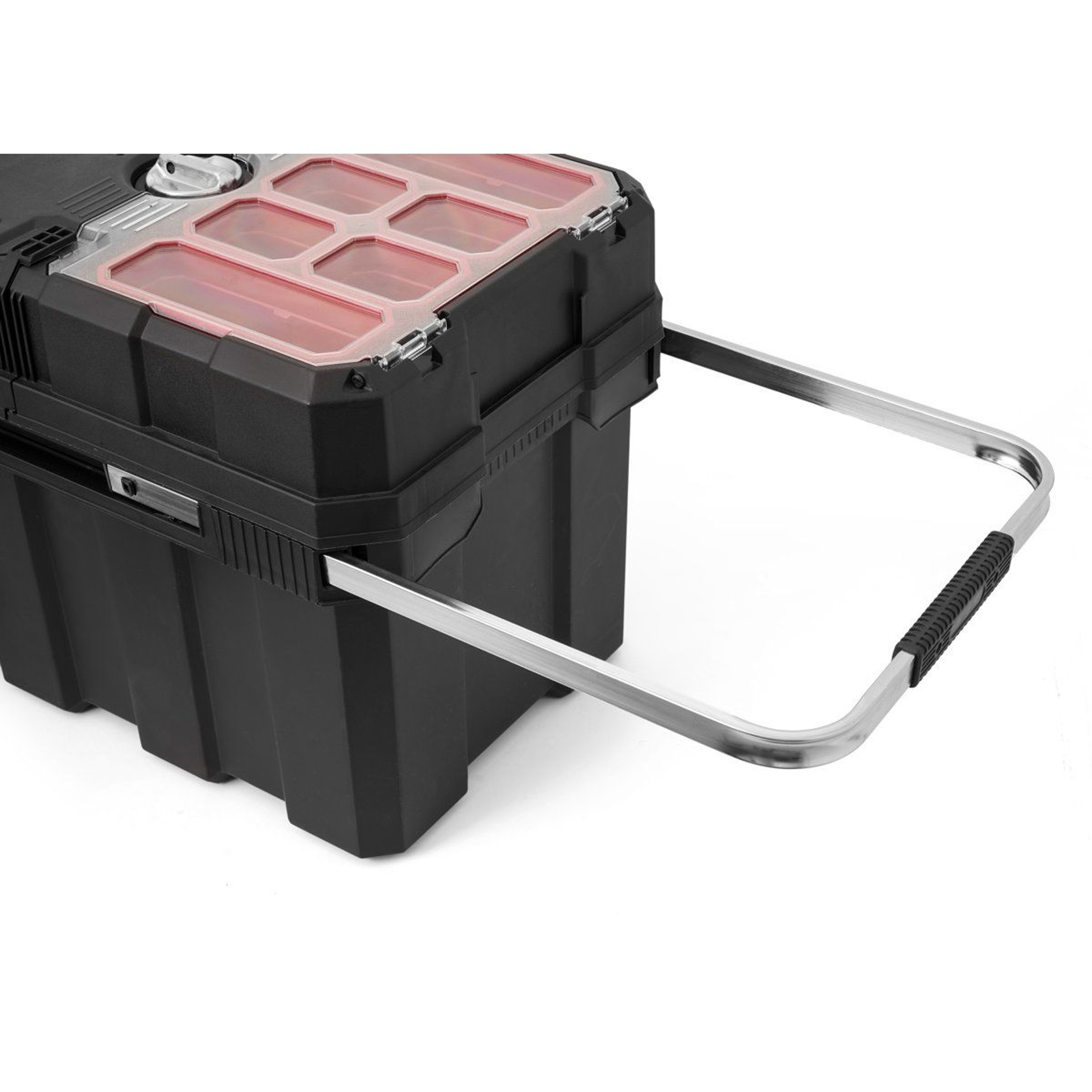 New Masterloader Durable Resin Portable Rolling Tool Box Organizer 1