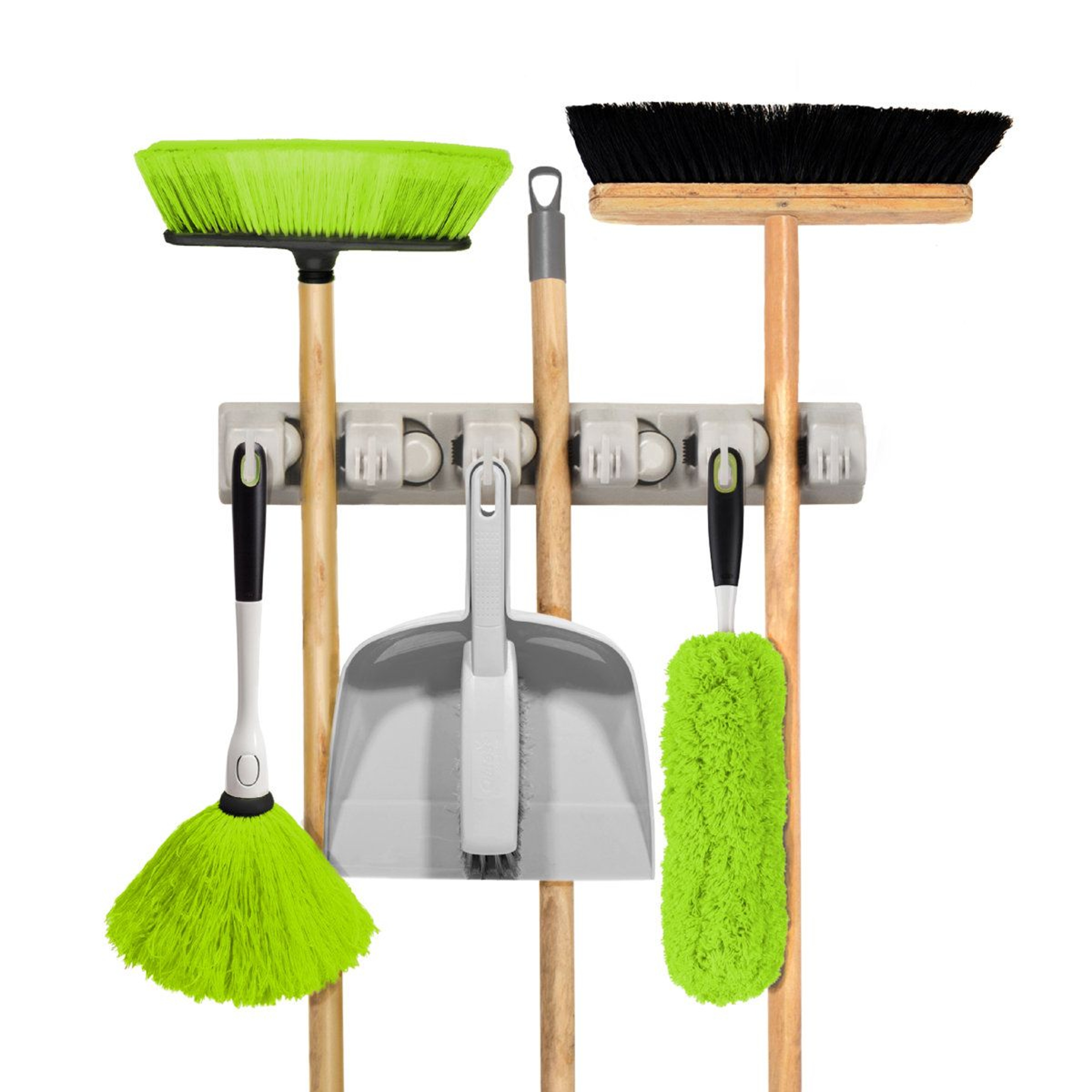 Wall Mounted Broom And Mop Holder 1