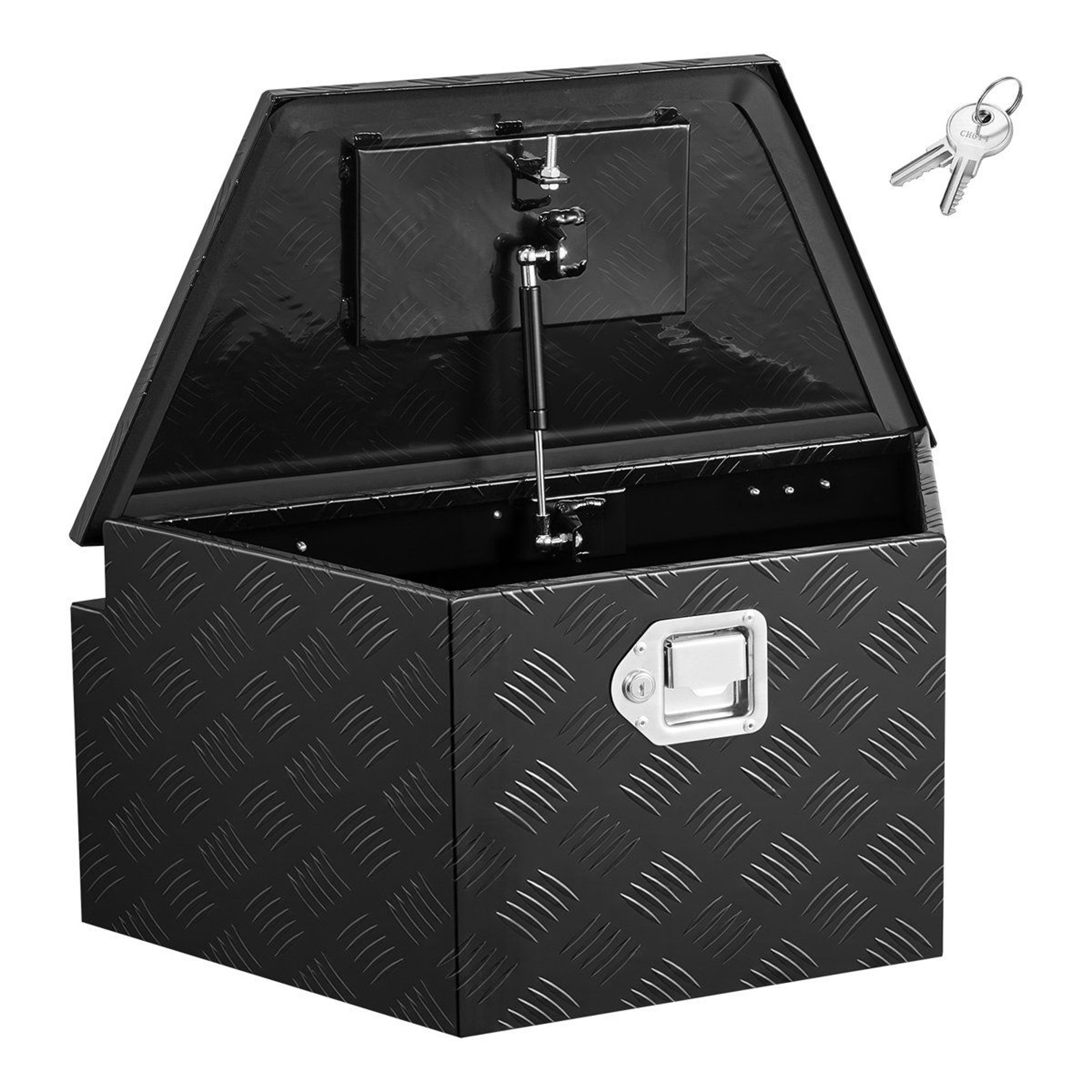 Aluminum Trailer Tongue Box Heavy Duty Tool Chest For Truck Bed And RV 8