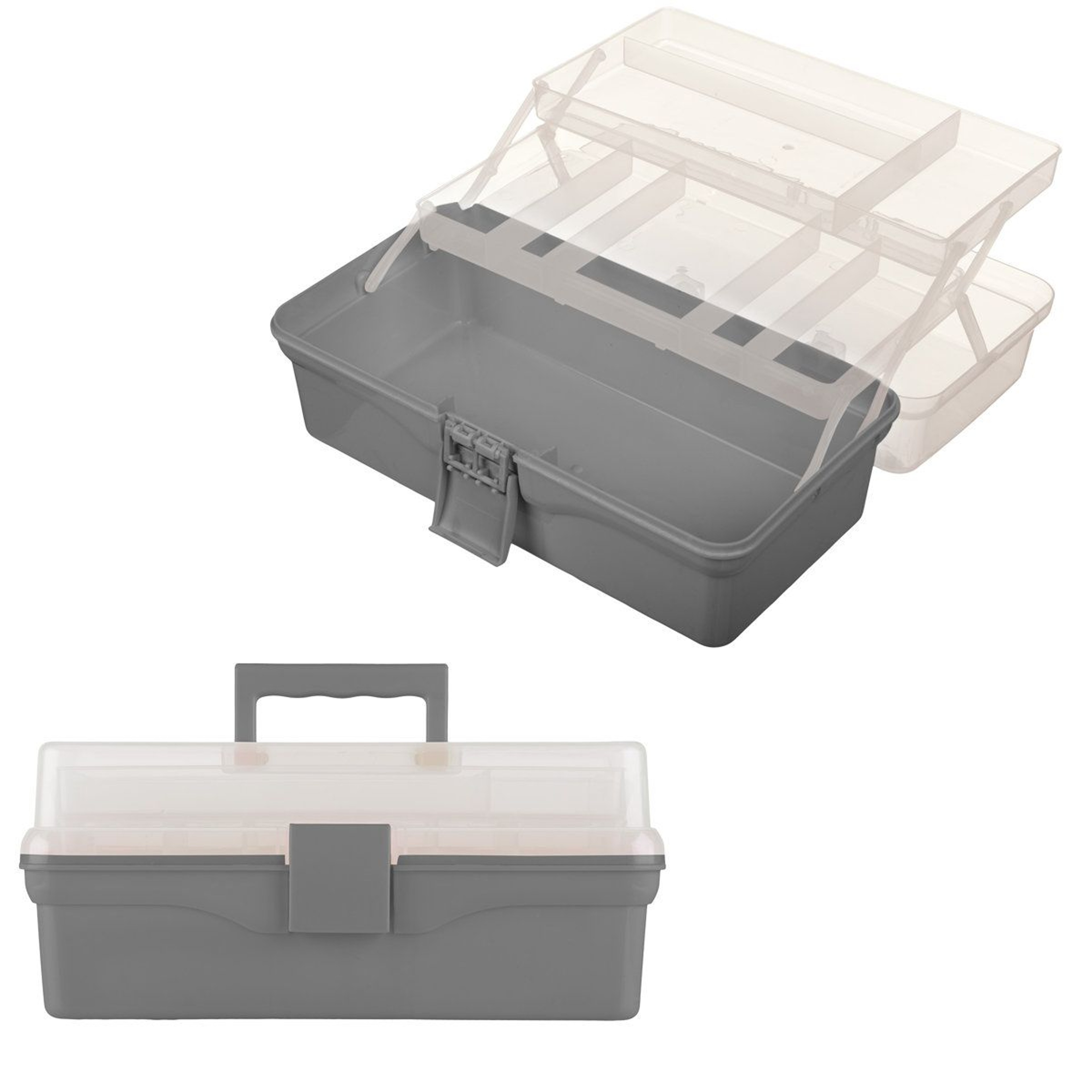 3 Layer Portable Craft Organizer Box And Storage Caddy 1
