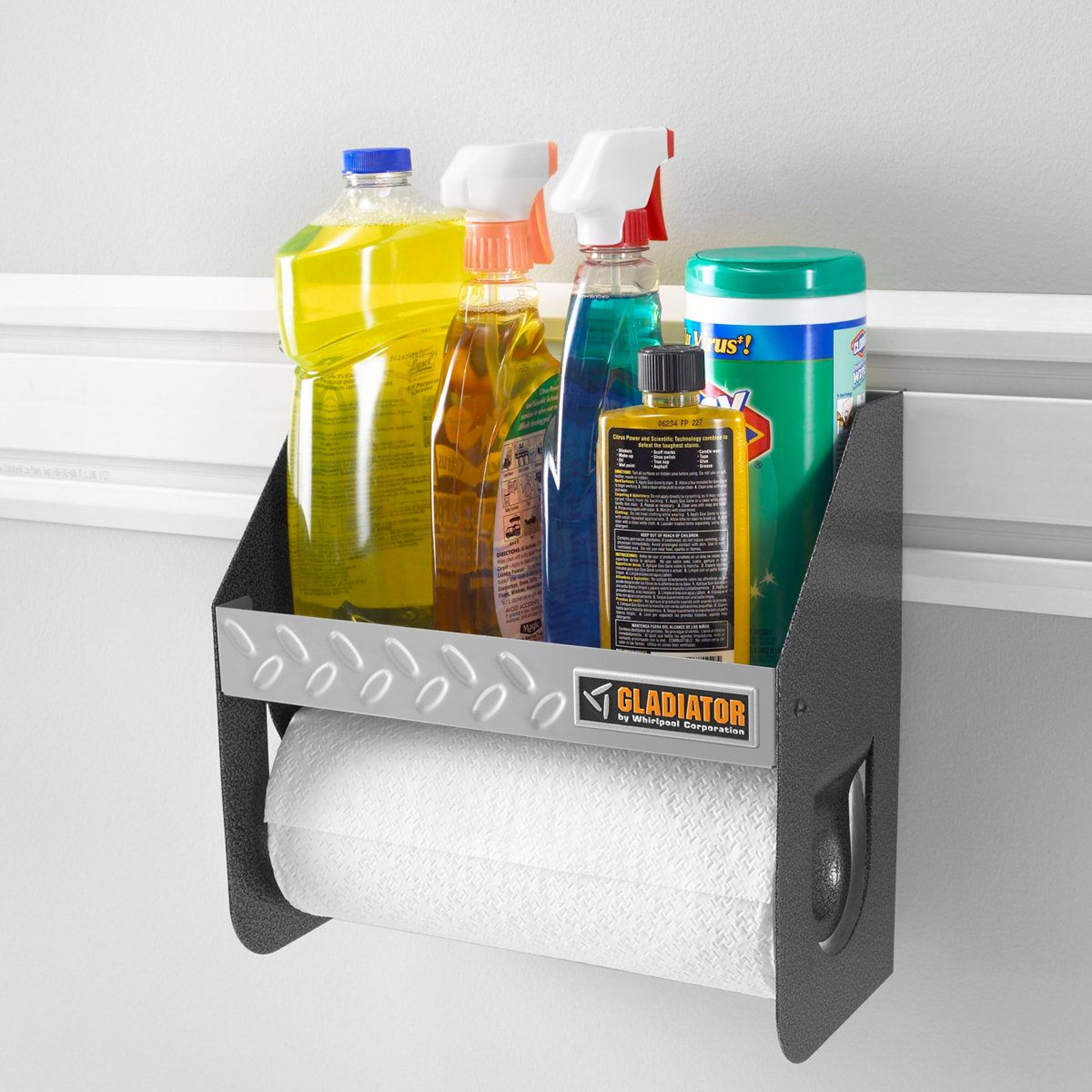 Steel Garage Cleaning Caddy And Wall Storage Organizer 3