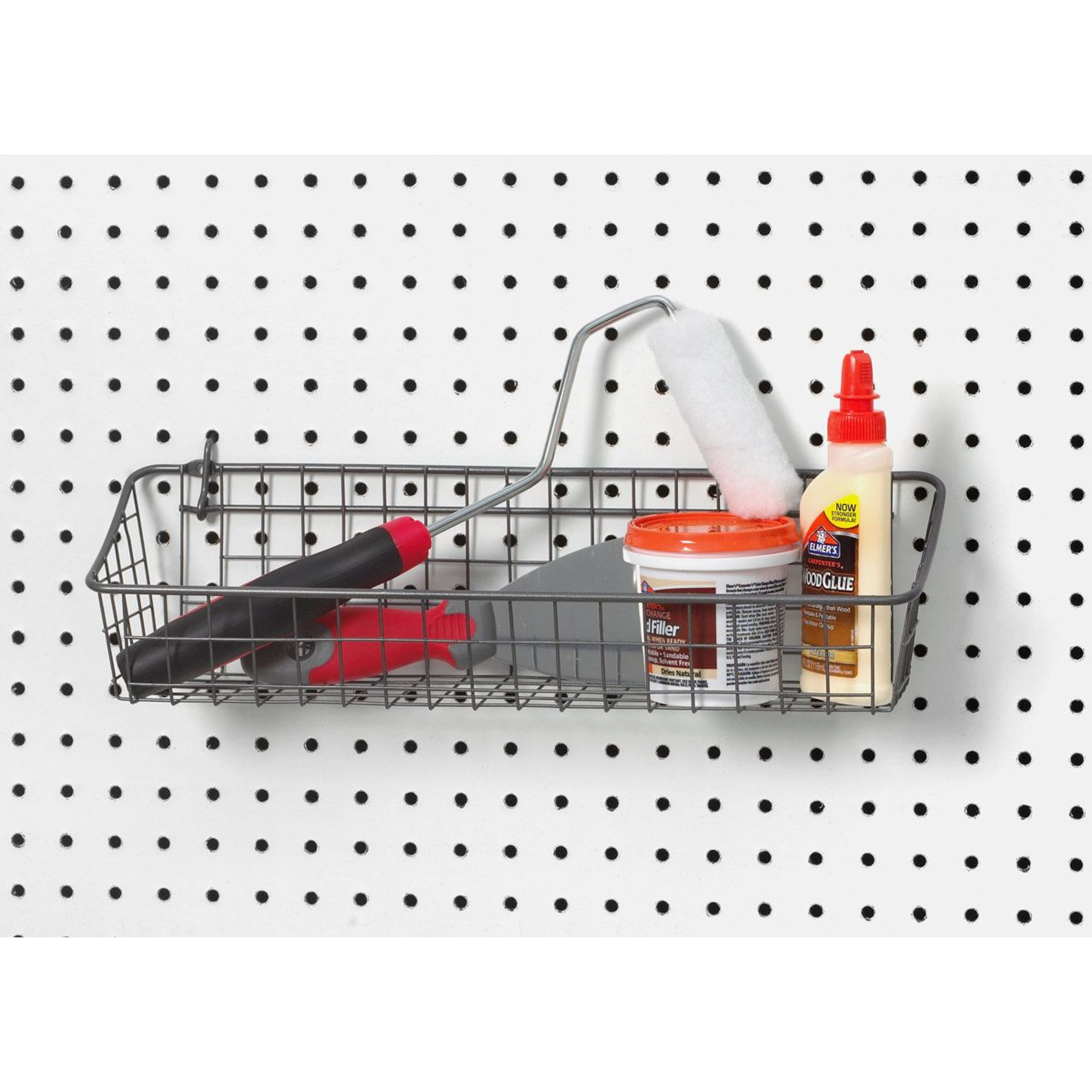 Risingsun Heavy Duty Steel Pegboard Basket And Storage Bin 3