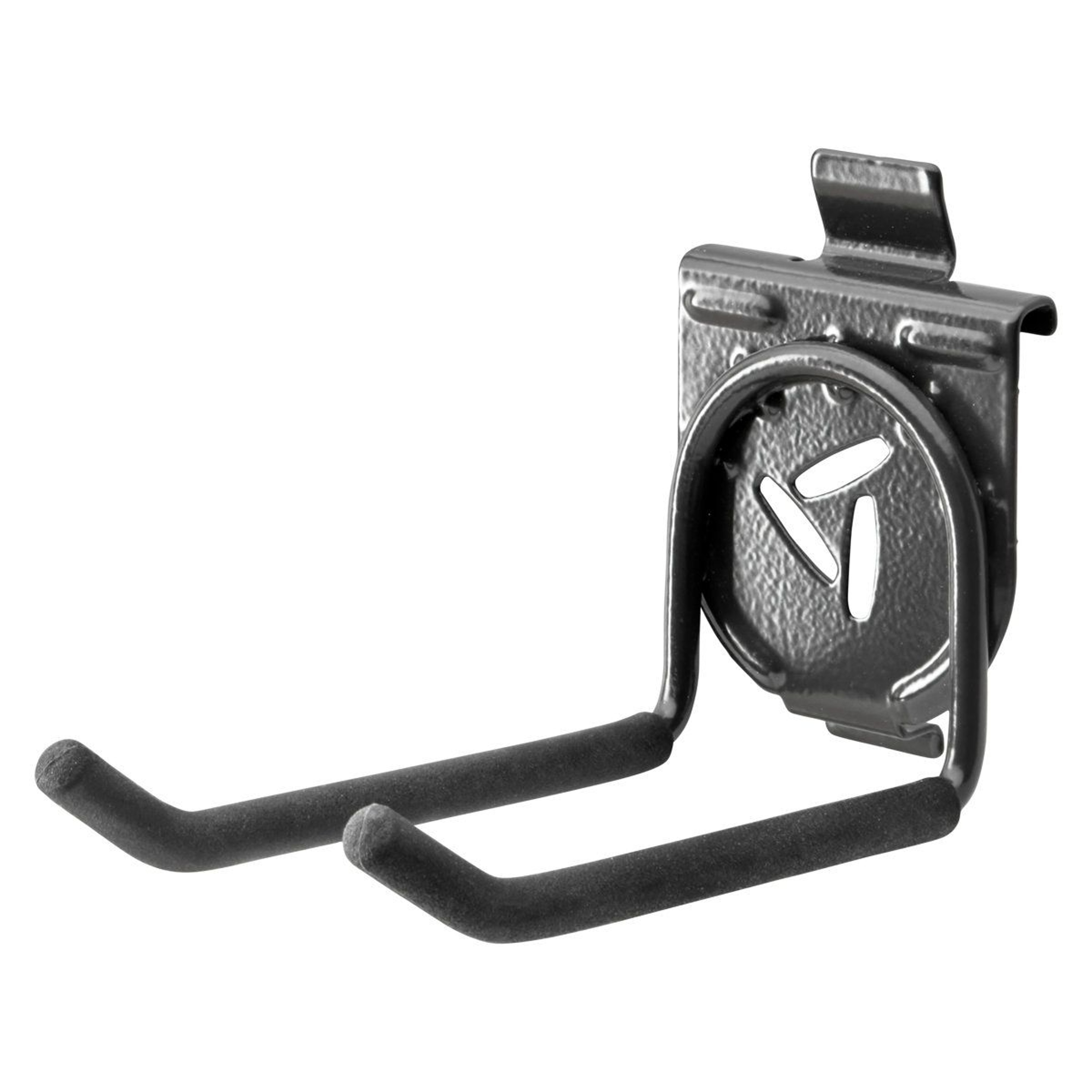 Twin Hook For Garage Tool Storage And Long Handled Equipment 5
