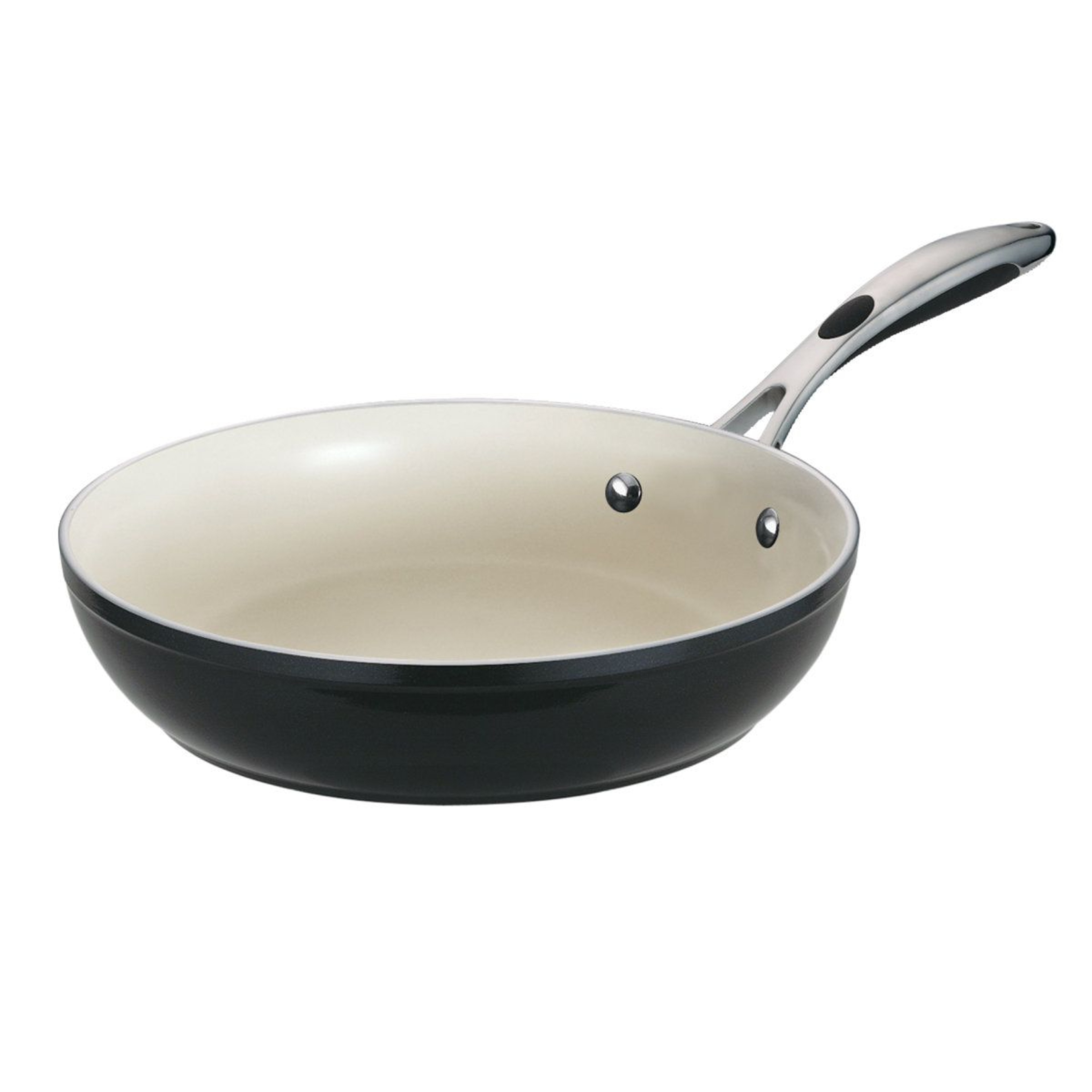 12 Inch Ceramic Frying Pan Large Oven Safe Nonstick Aluminum Skillet 0