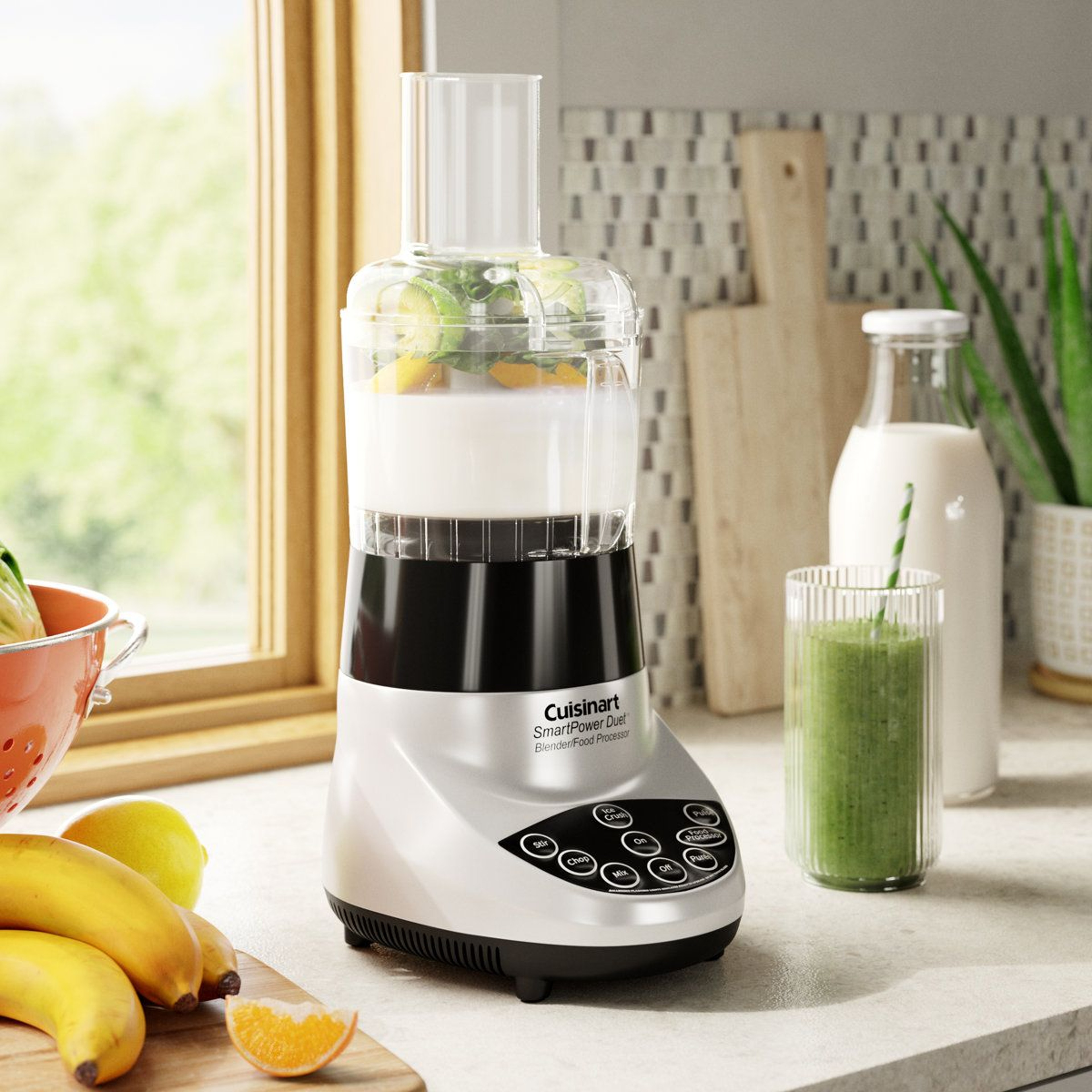 500 Watt Blender Food Processor With 7 Speed Control And Glass Jar 1